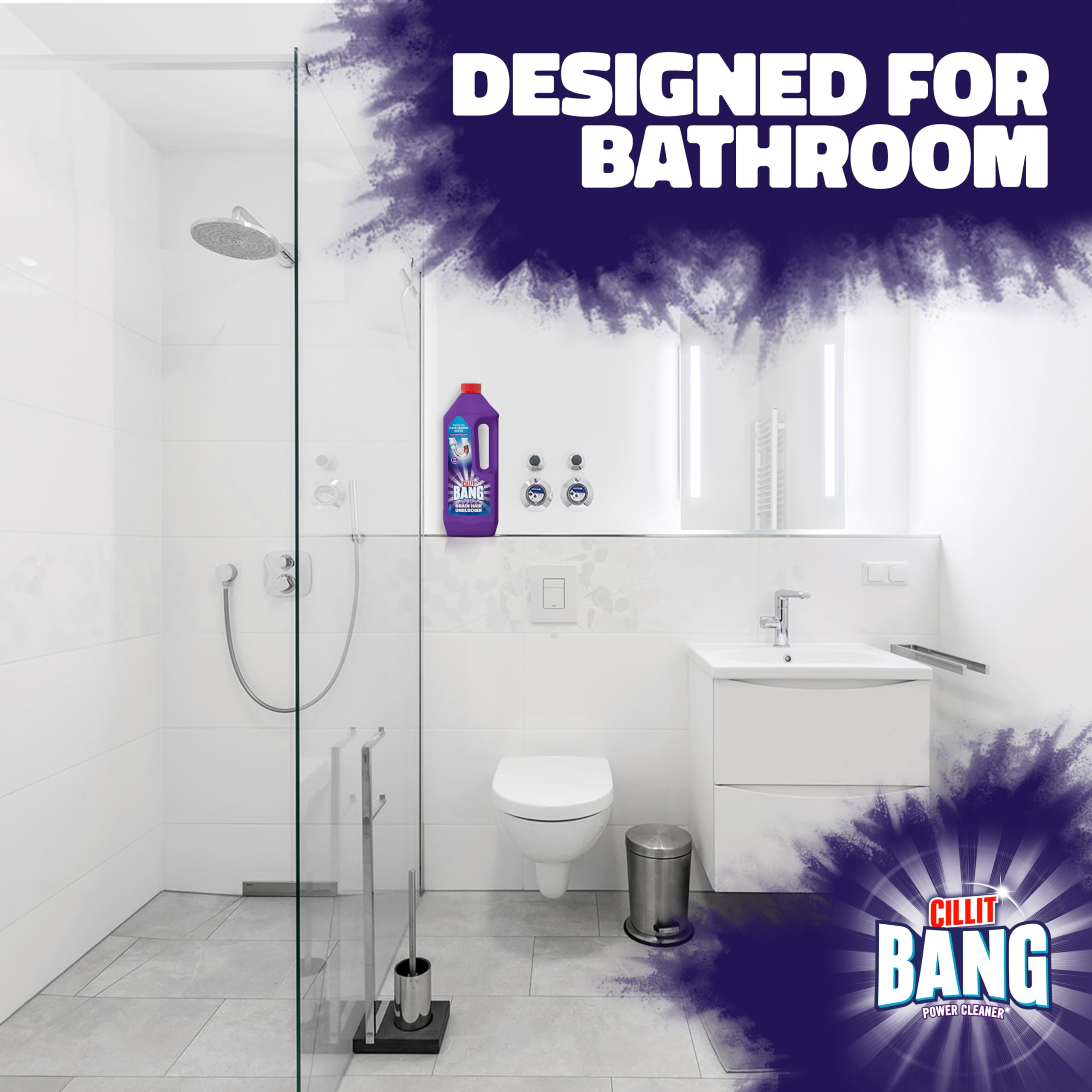 Cillit Bang - Hair Drain Unblocker Gel 4