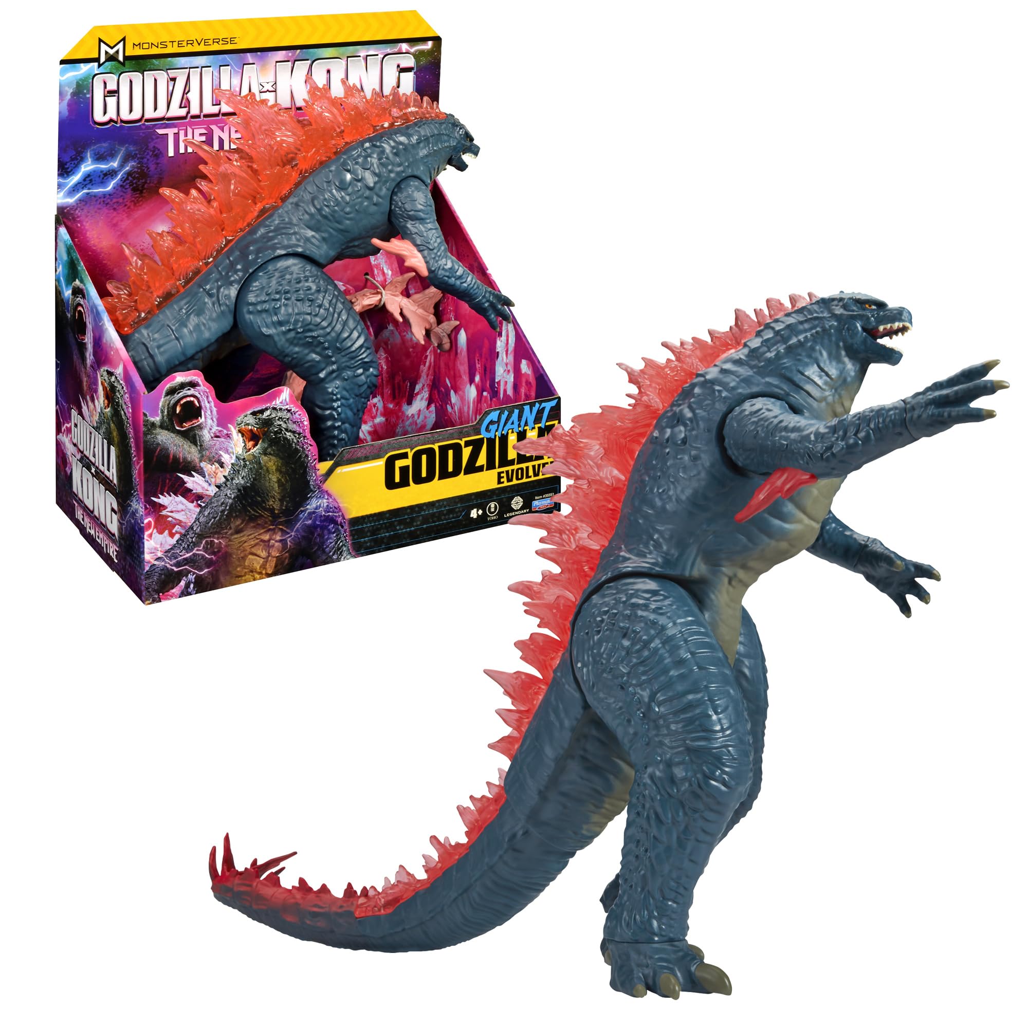 MonsterVerse Godzilla x Kong: The New Empire 11-Inch Giant Godzilla Action Figure | Limited Edition | Ages 4+