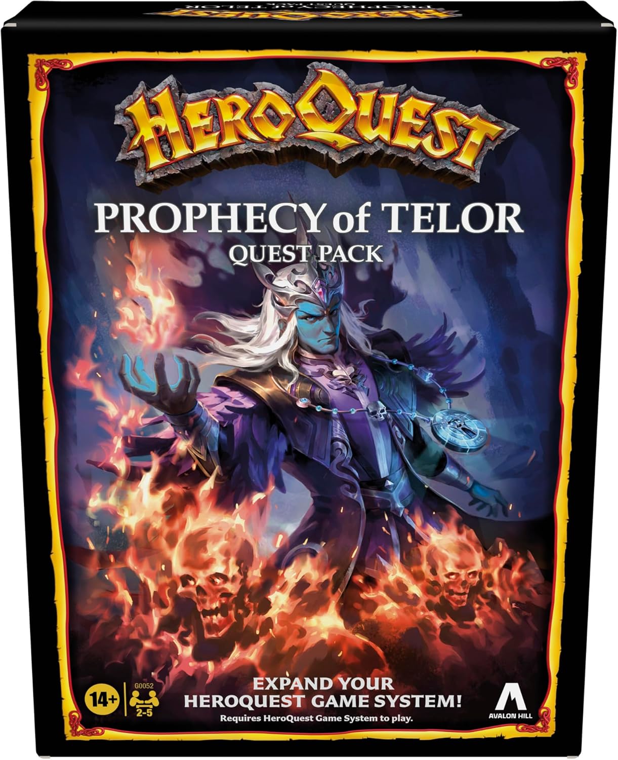 Avalon Hill HeroQuest Prophecy of Telor Quest Pack Expansion