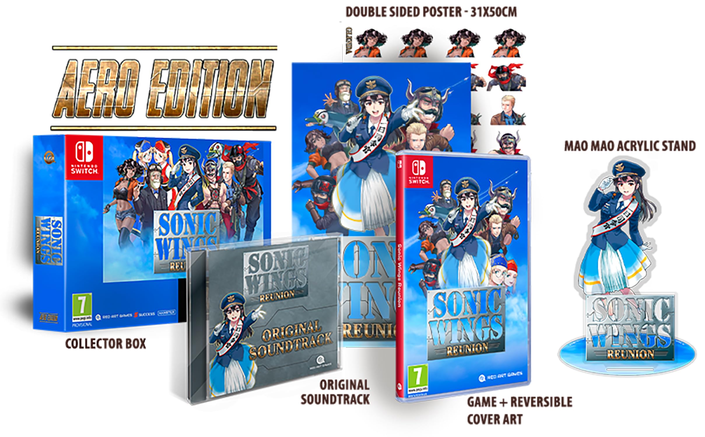 Sonic Wings Reunion: Aero Edition [Nintendo Switch]