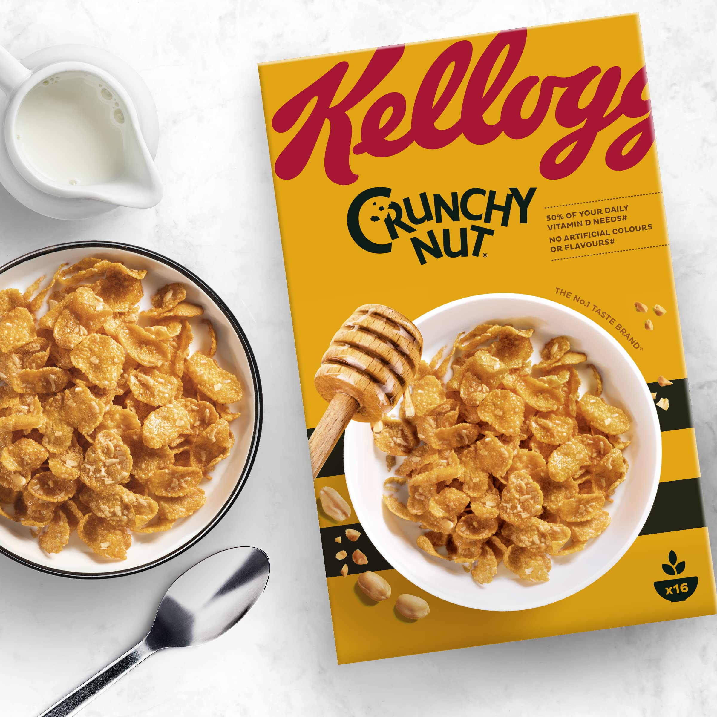 Kellogg's Crunchy Nut Breakfast Cereal Big Box, 840g