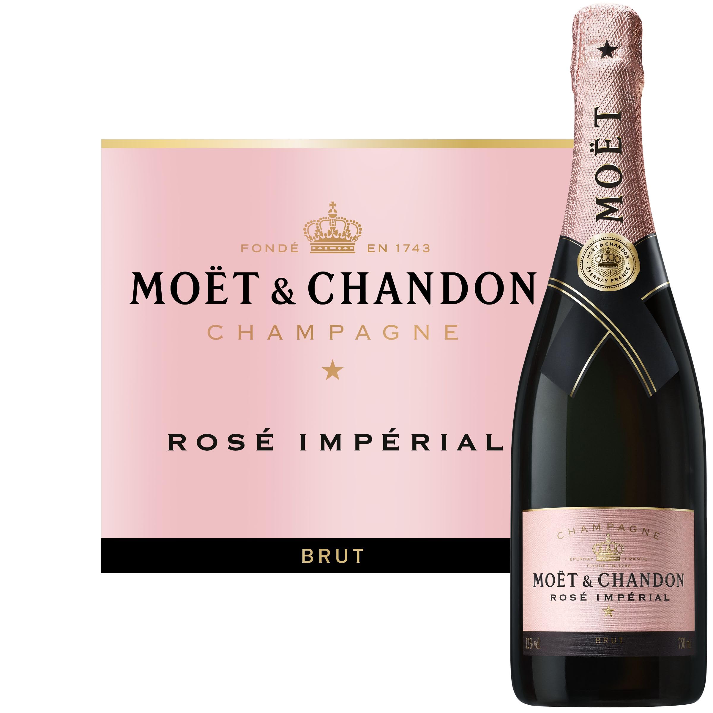 Moët & Chandon Nectar Impérial Rosé Champagne Non-Vintage, 75 cl 8