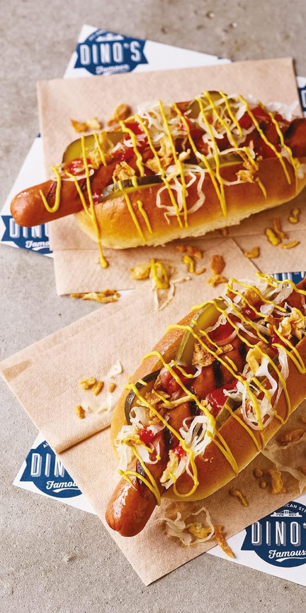 Dino's Famous - Brooklyn Big Dogs All American Style Beechwood Smoked Pork Hot Dogs 720g Jar 7