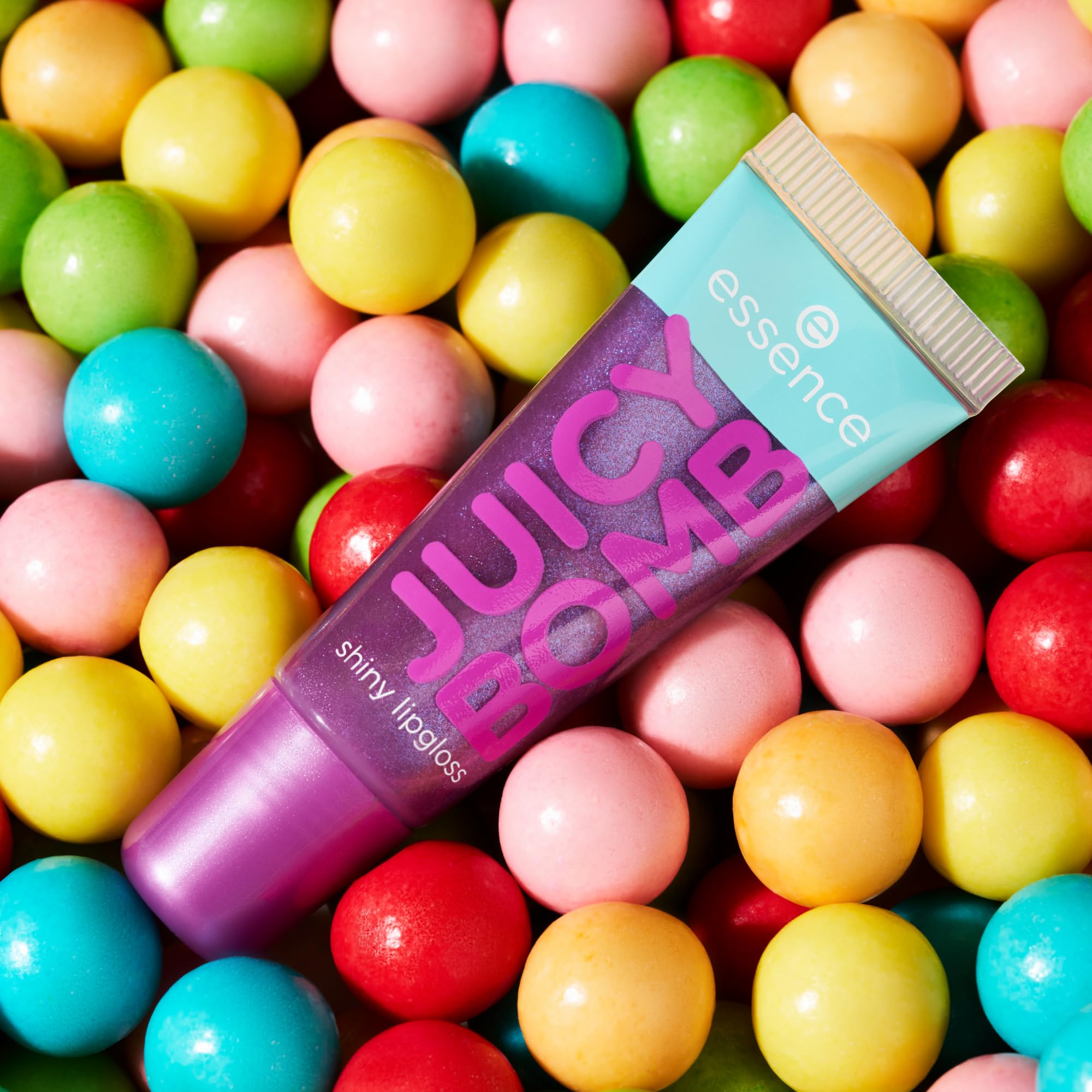 essence JUICY BOMB Lip Gloss Set - 5 Shades | Sheer, Shiny Finish | Fruity Scents 7
