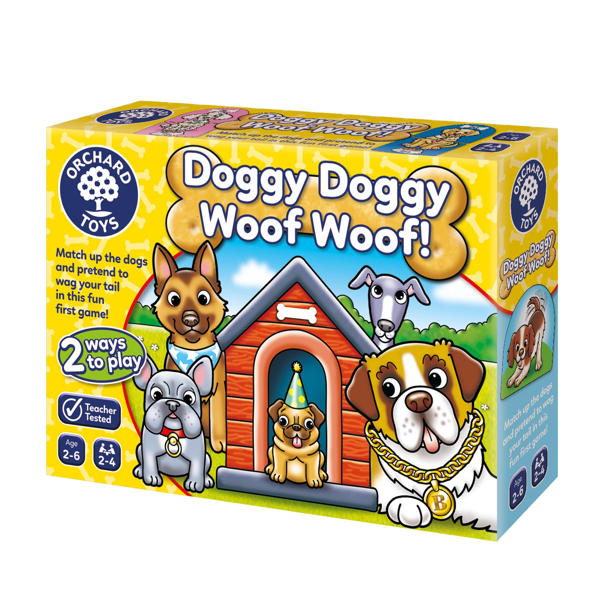 Orchard Toys Doggy Doggy Woof Woof! Matching and Memory Board Game 8