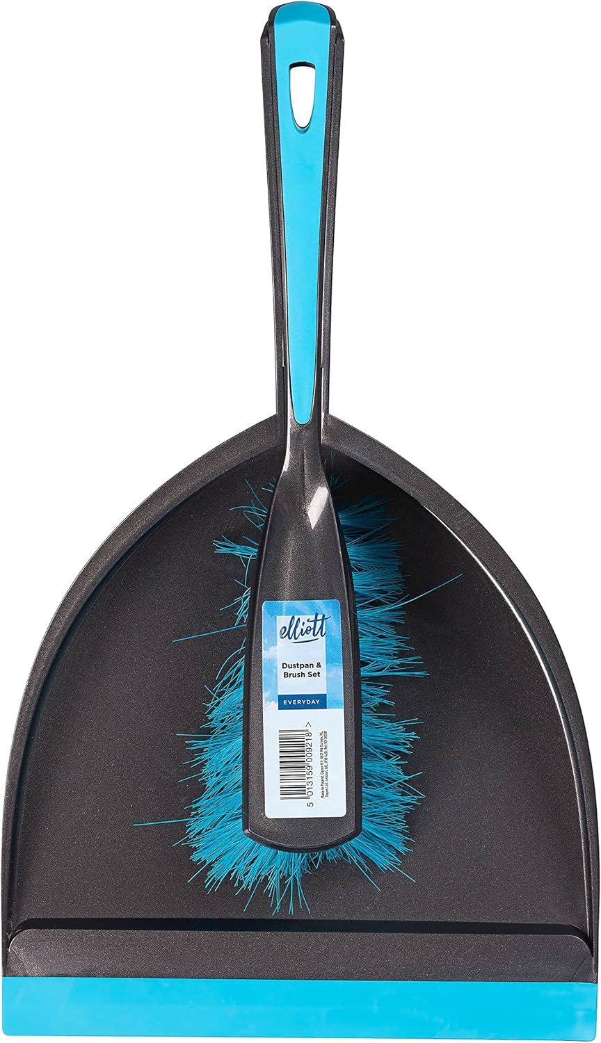 Elliott Large Garden Dustpan and Brush Set for Home and Light Commercial Use