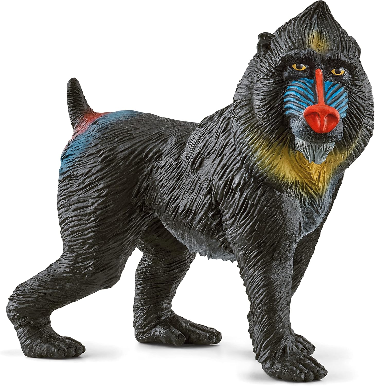 SCHLEICH Mandrill Figurine 14856 - Wildlife Animal Figure for Kids 3+
