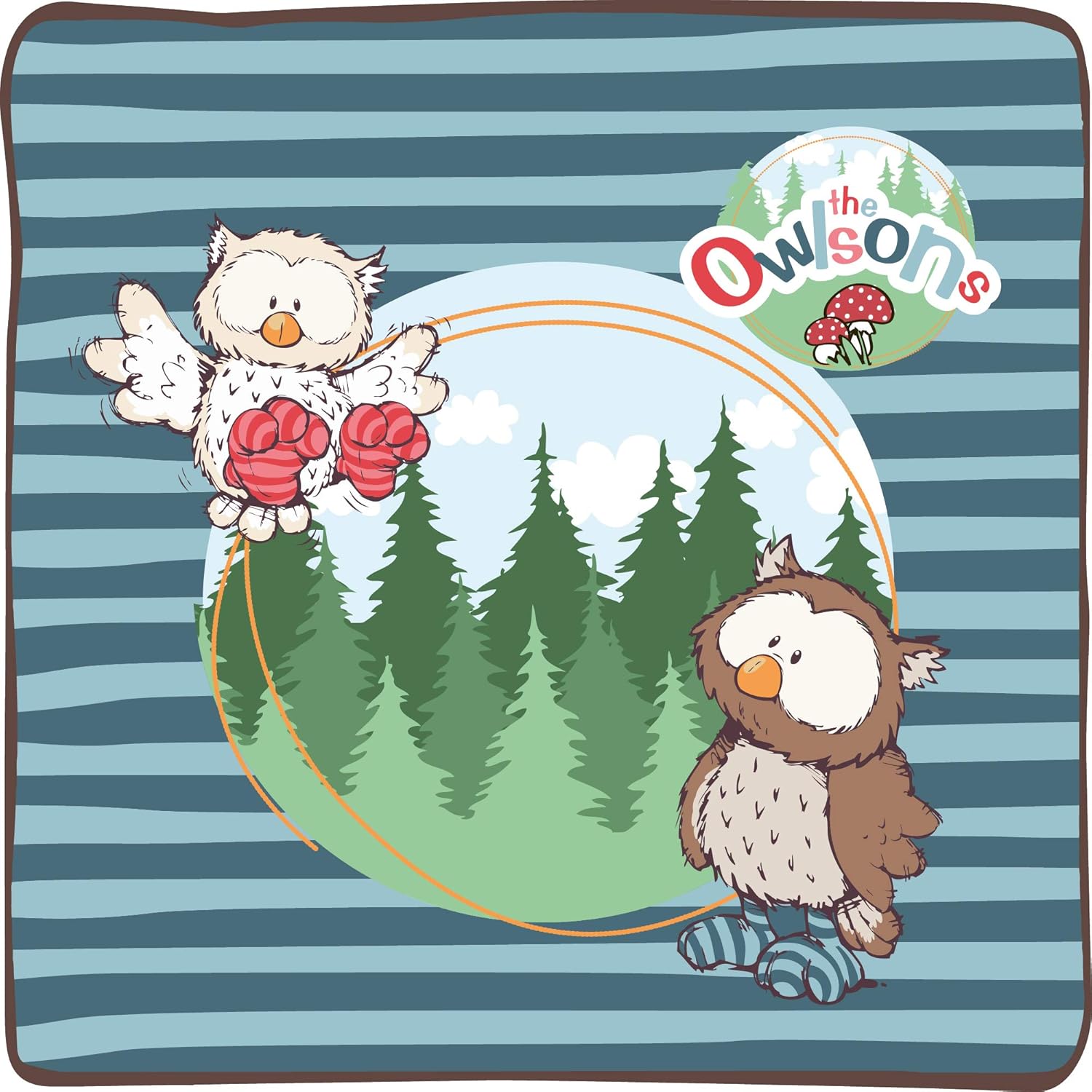 NICI Owluna Cuddly Toy with Turnable Head - 50cm Plush Owl Stuffed Animal 6