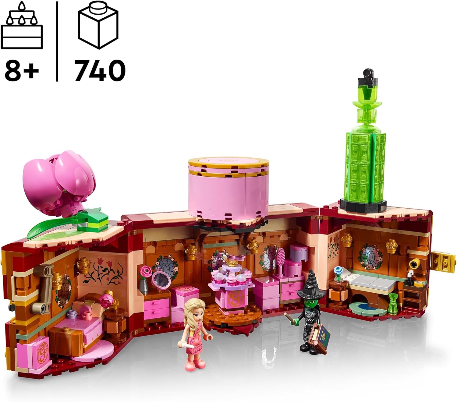 LEGO Wicked Glinda & Elphaba's Dormitory Set - Building Toy for 8+ Year Olds 7