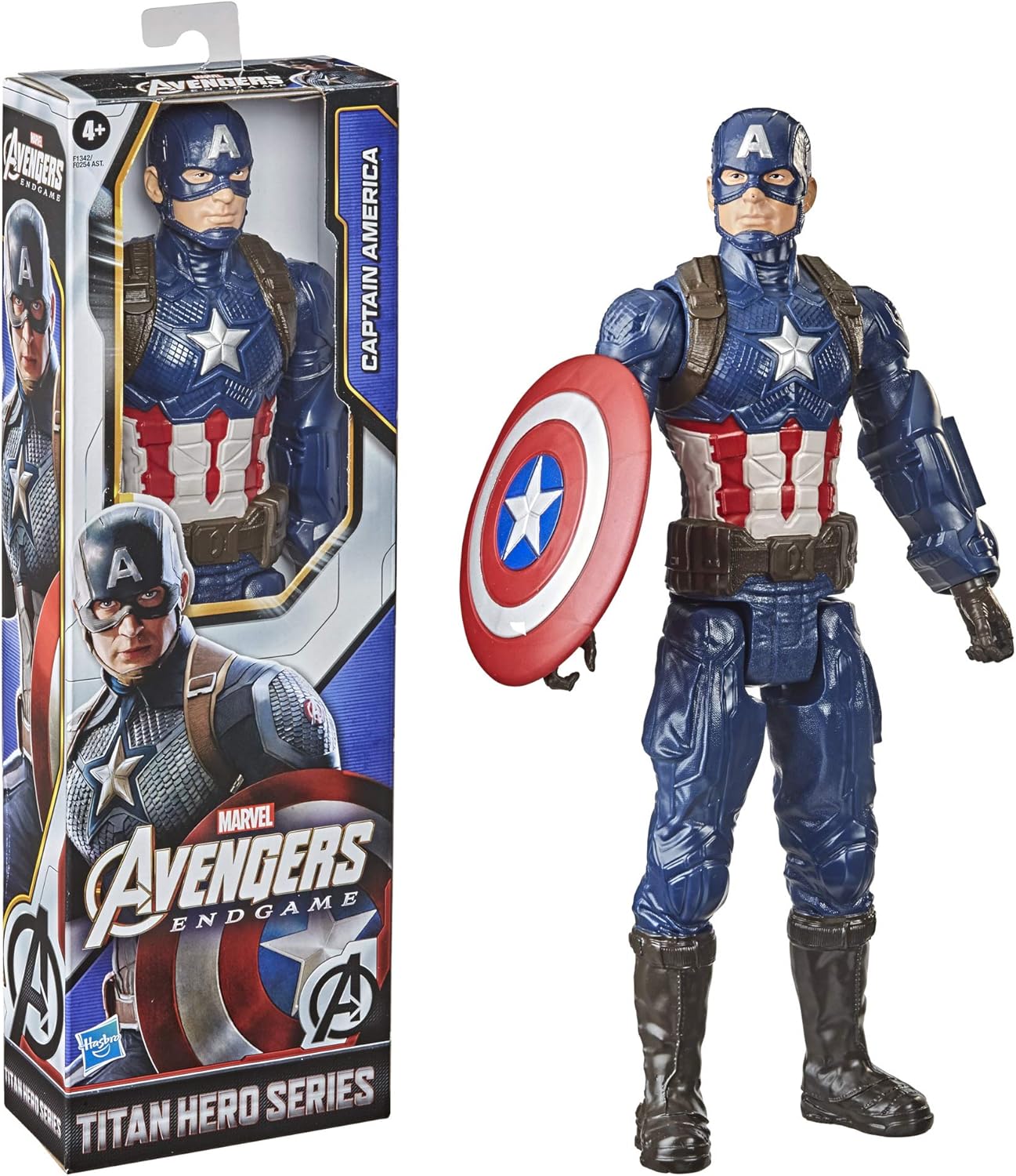 Marvel Avengers Titan Hero Series 30-cm Captain America Action Figure - Action Toy for Kids 4+ 3