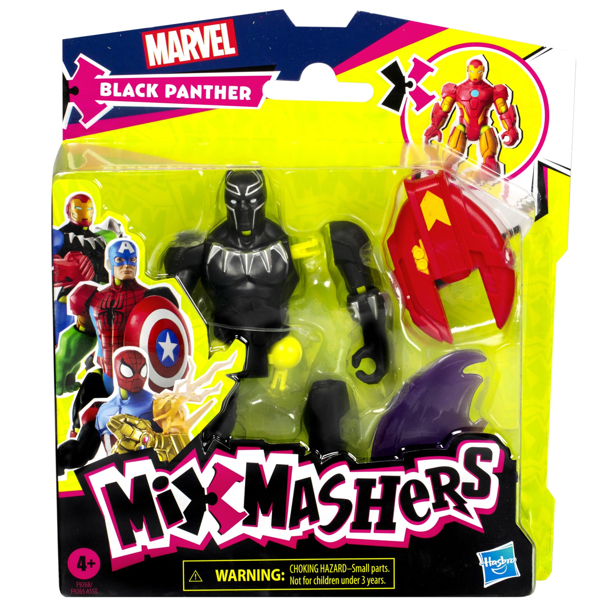 Marvel Black Panther MixMashers Action Figure - Mix & Match Super Hero Toy for Kids 9