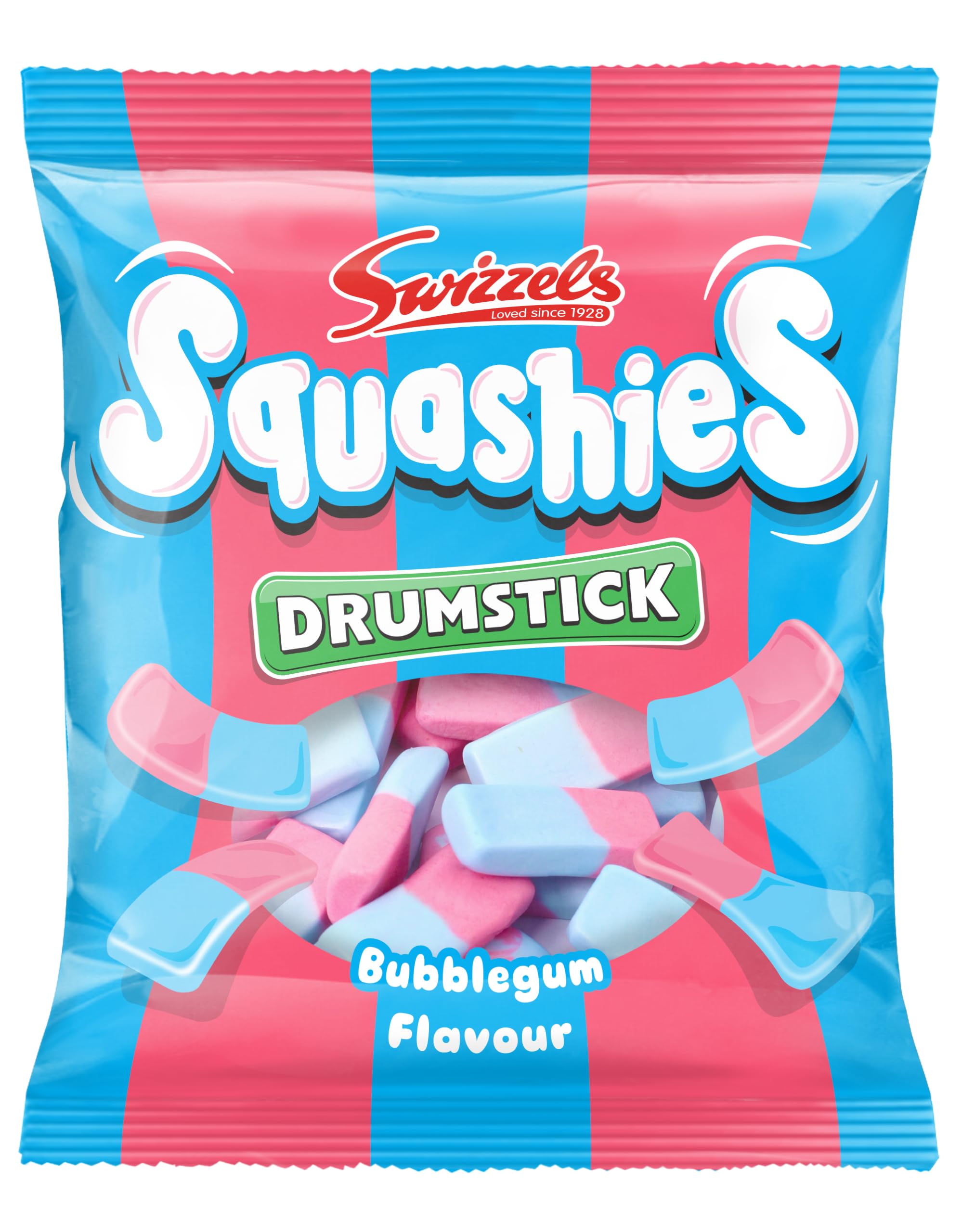 Swizzels Squashies Süßigkeiten - Kaugummigeschmack - 120 g