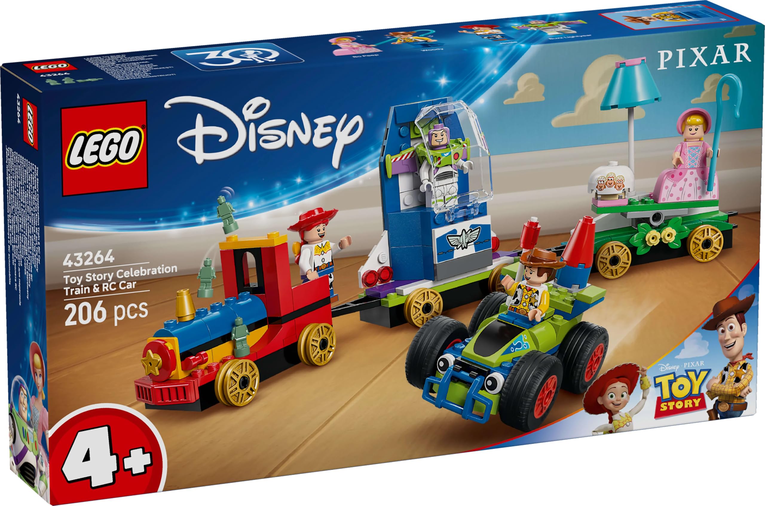 LEGO Disney and Pixar’s Toy Story Celebration Train & RC Car Building Set for Kids 4+ 15
