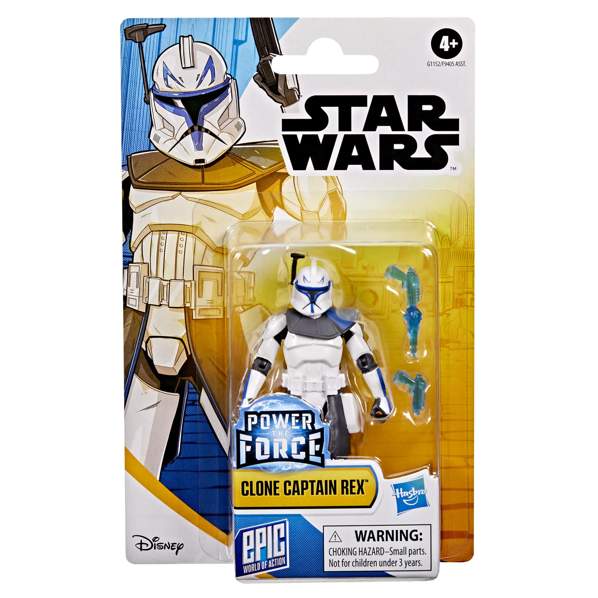 Star Wars Epic World of Action Clone Captain Rex - 10-cm Action Figure with 9 Points of Articulation 7