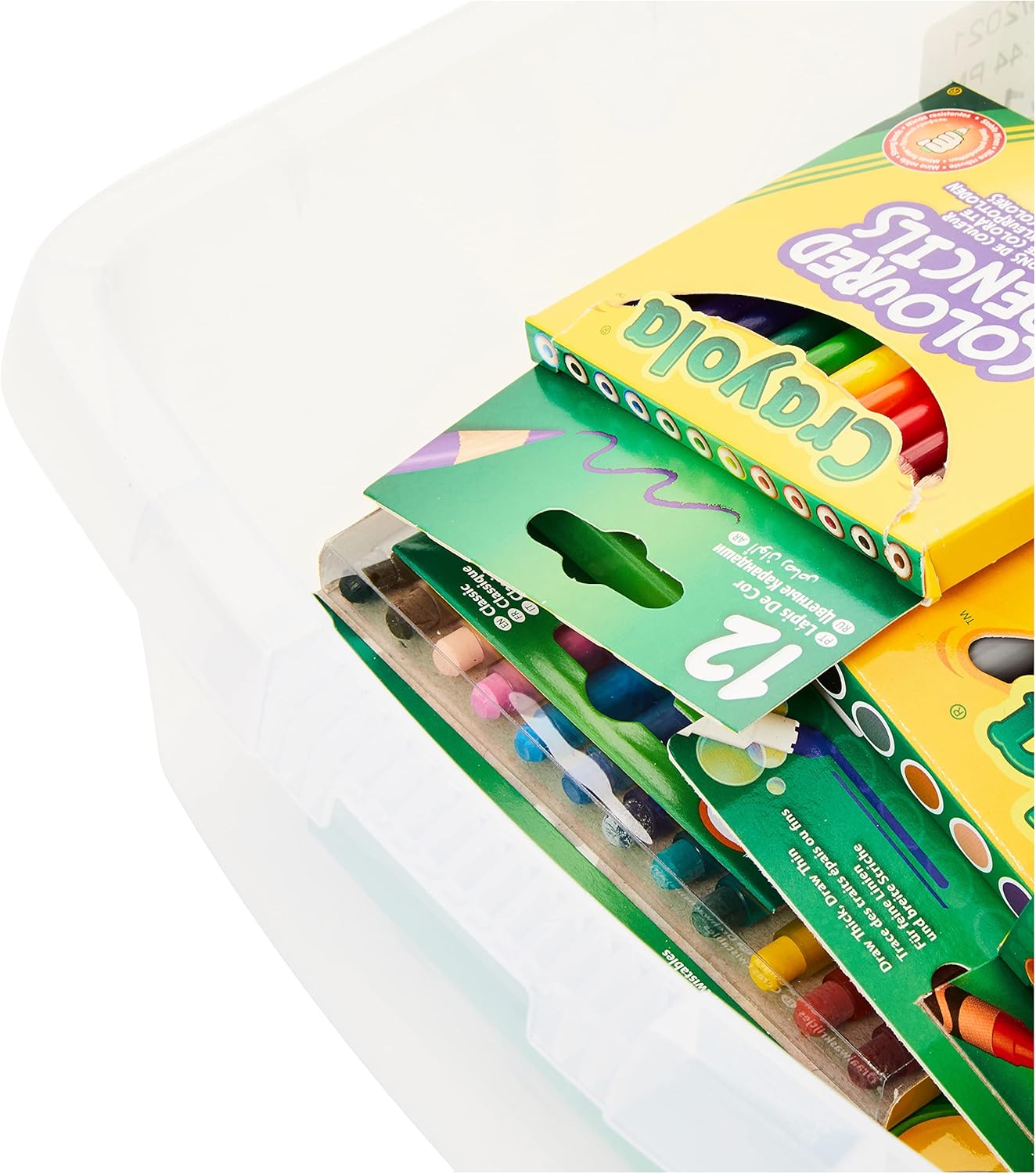 Crayola Colour and Create Tub - 90-Piece Art Set for Kids Ages 4-10 4