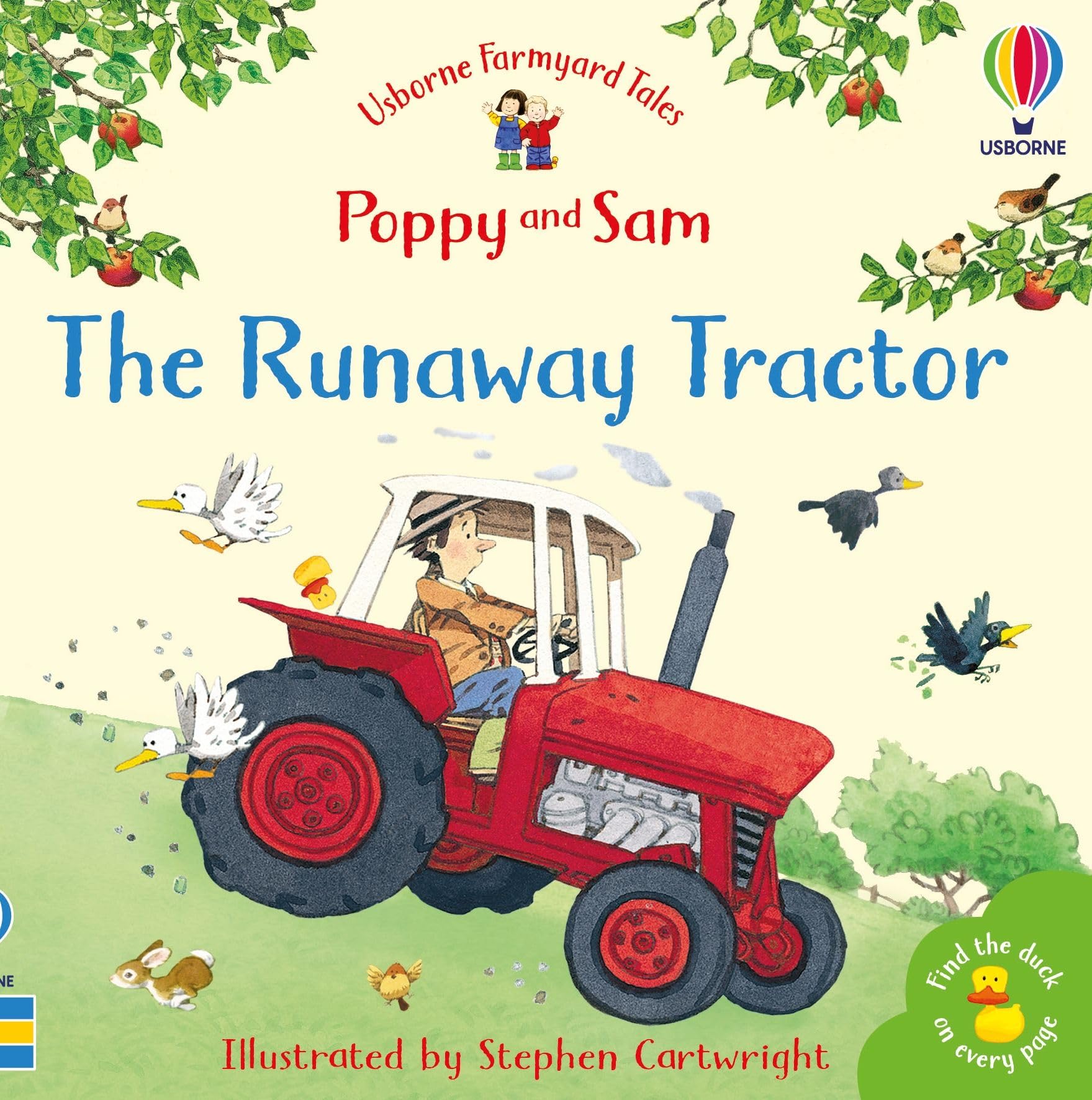 Usborne The Runaway Tractor (Mini Farmyard Tales) Paperback | Ages 2-4 1