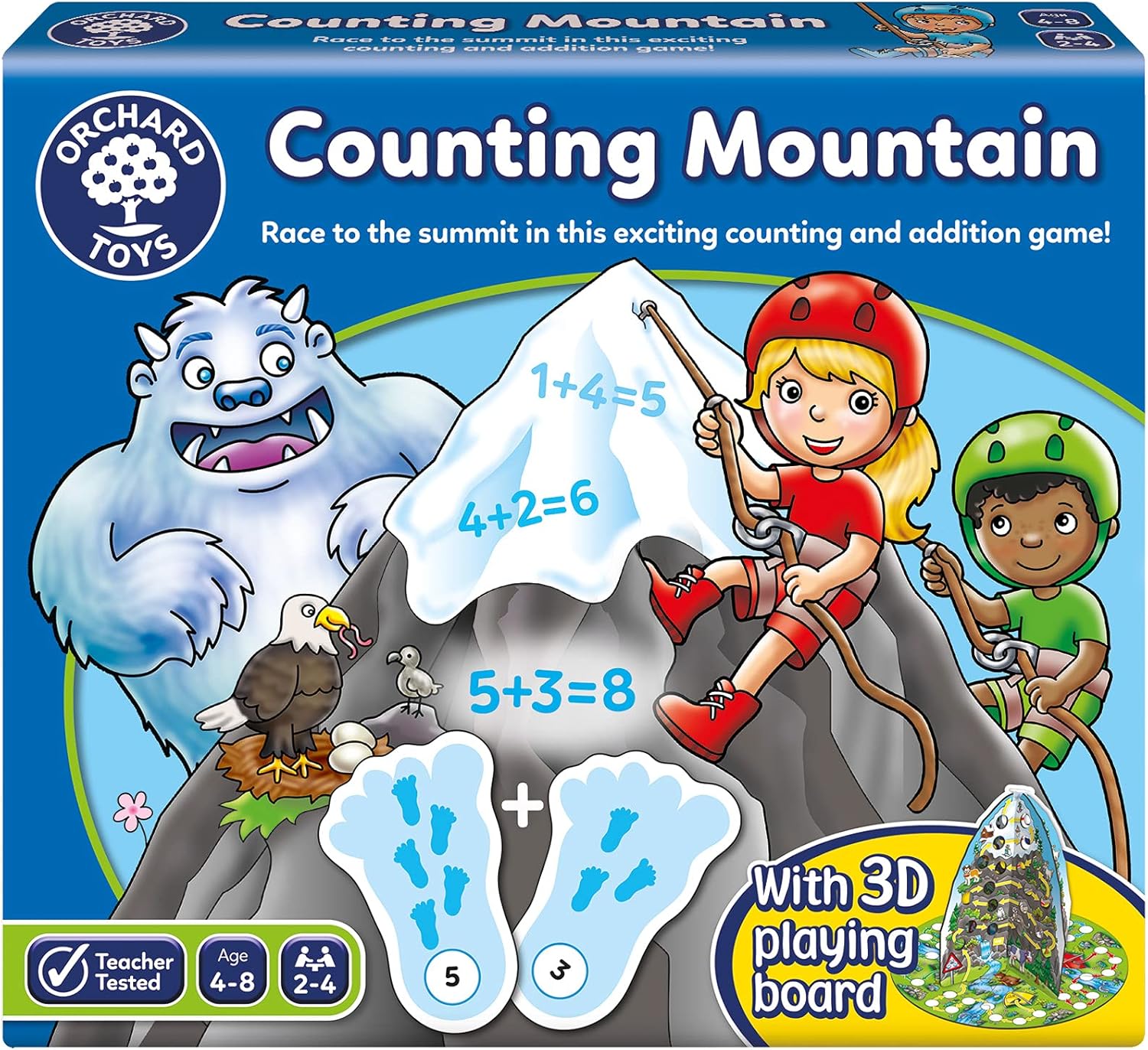 Orchard Toys Counting Mountain Board Game