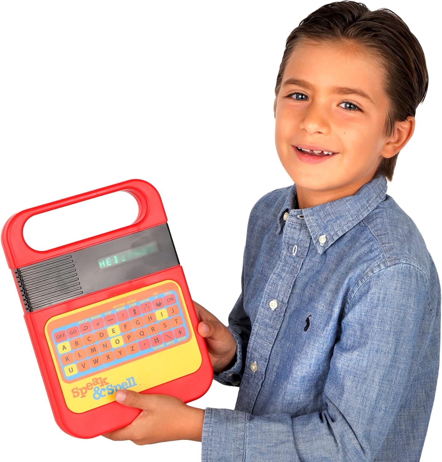 Basic Fun! Speak & Spell Electronic Game - Retro Educational Toy for Ages 7+ 6