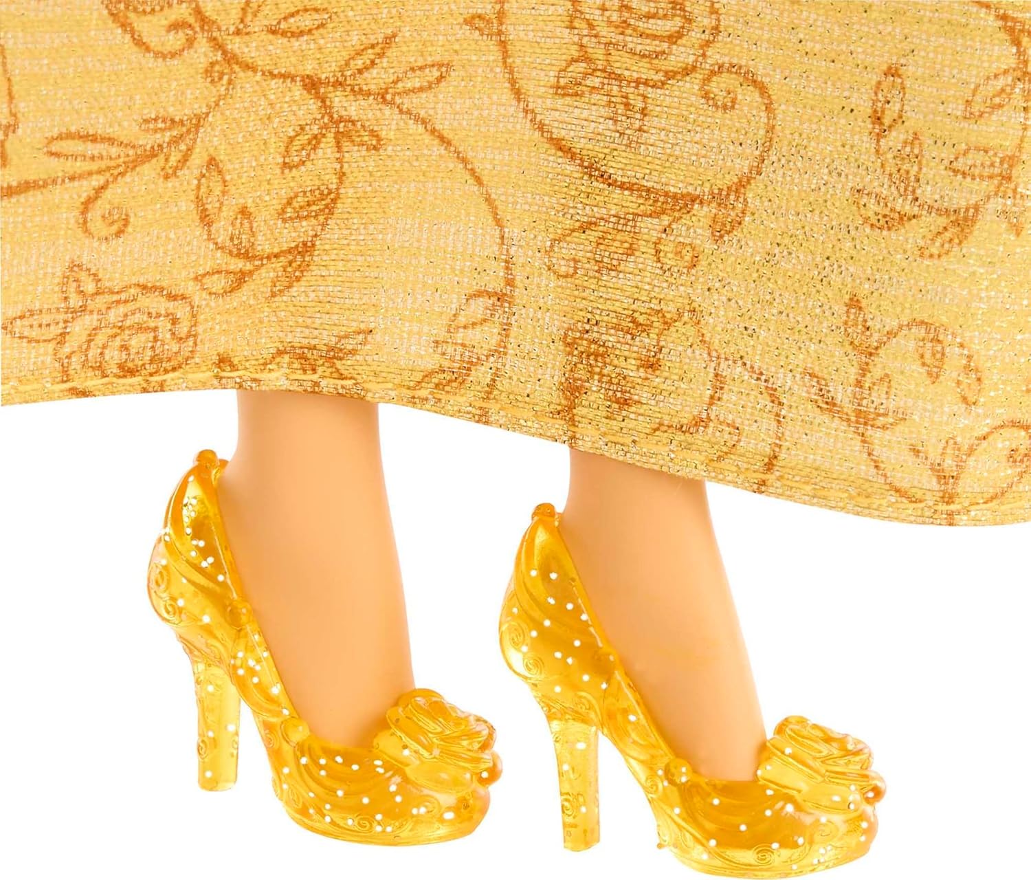 Disney Princess Belle Posable Fashion Doll - Sparkling Movie-Inspired Outfit & Accessories 6