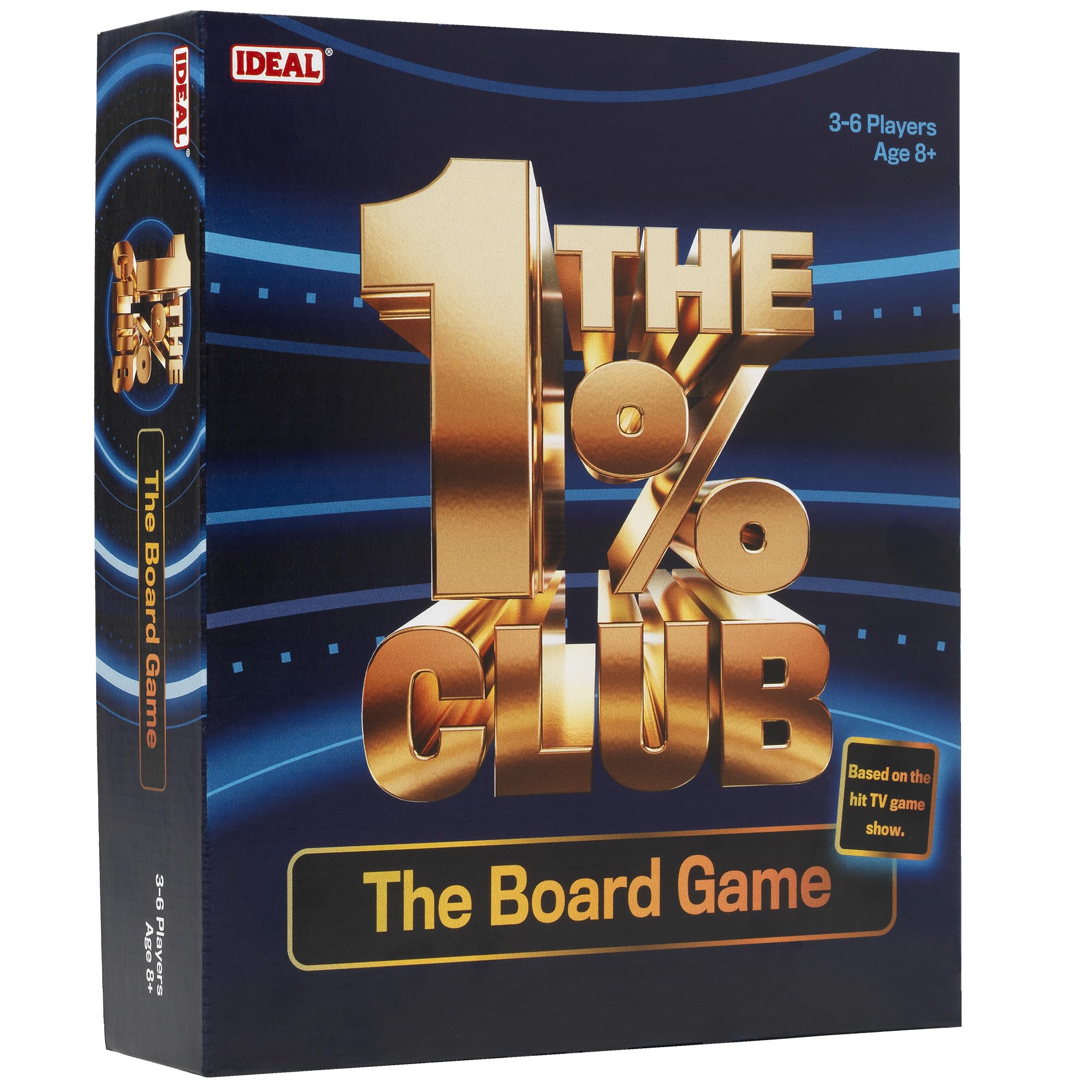 IDEAL The 1% Club: The Board Game | Family Board Game for 3-6 Players | Ages 8+