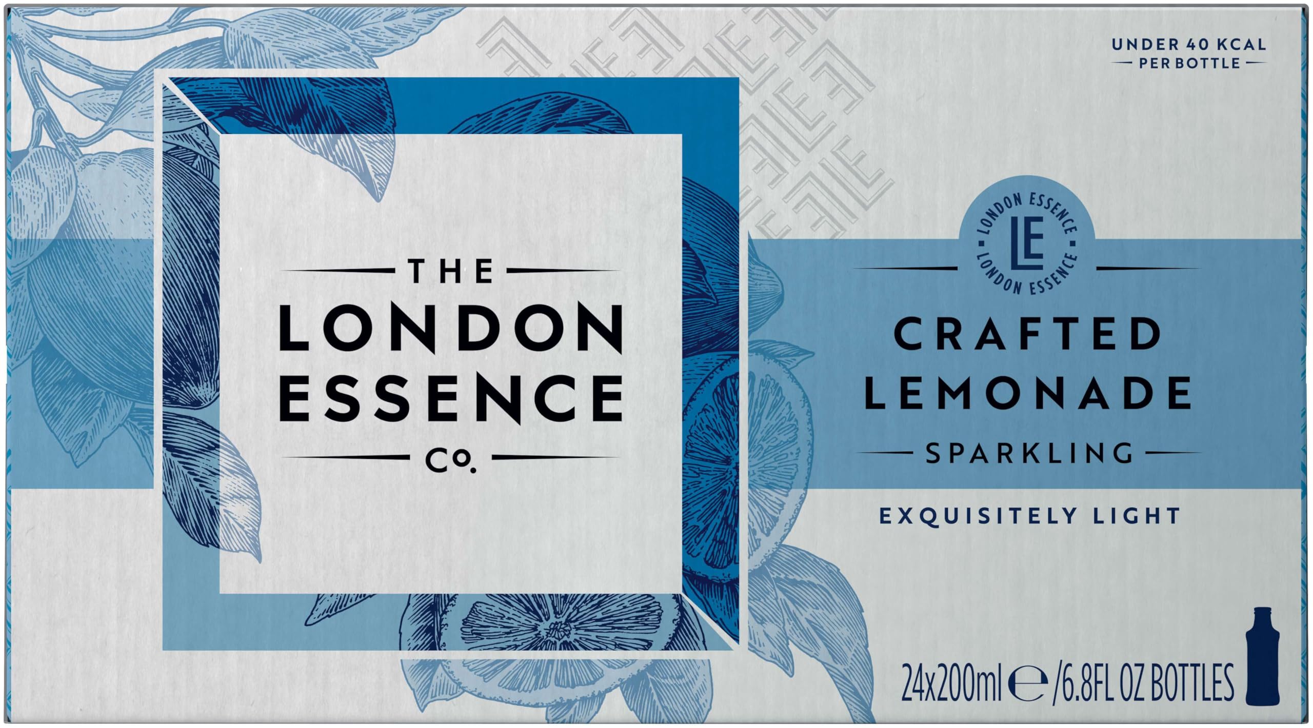 THE LONDON ESSENCE CO. Crafted Lemonade Sparkling Drink (150ml Can, Pack of 6) 4