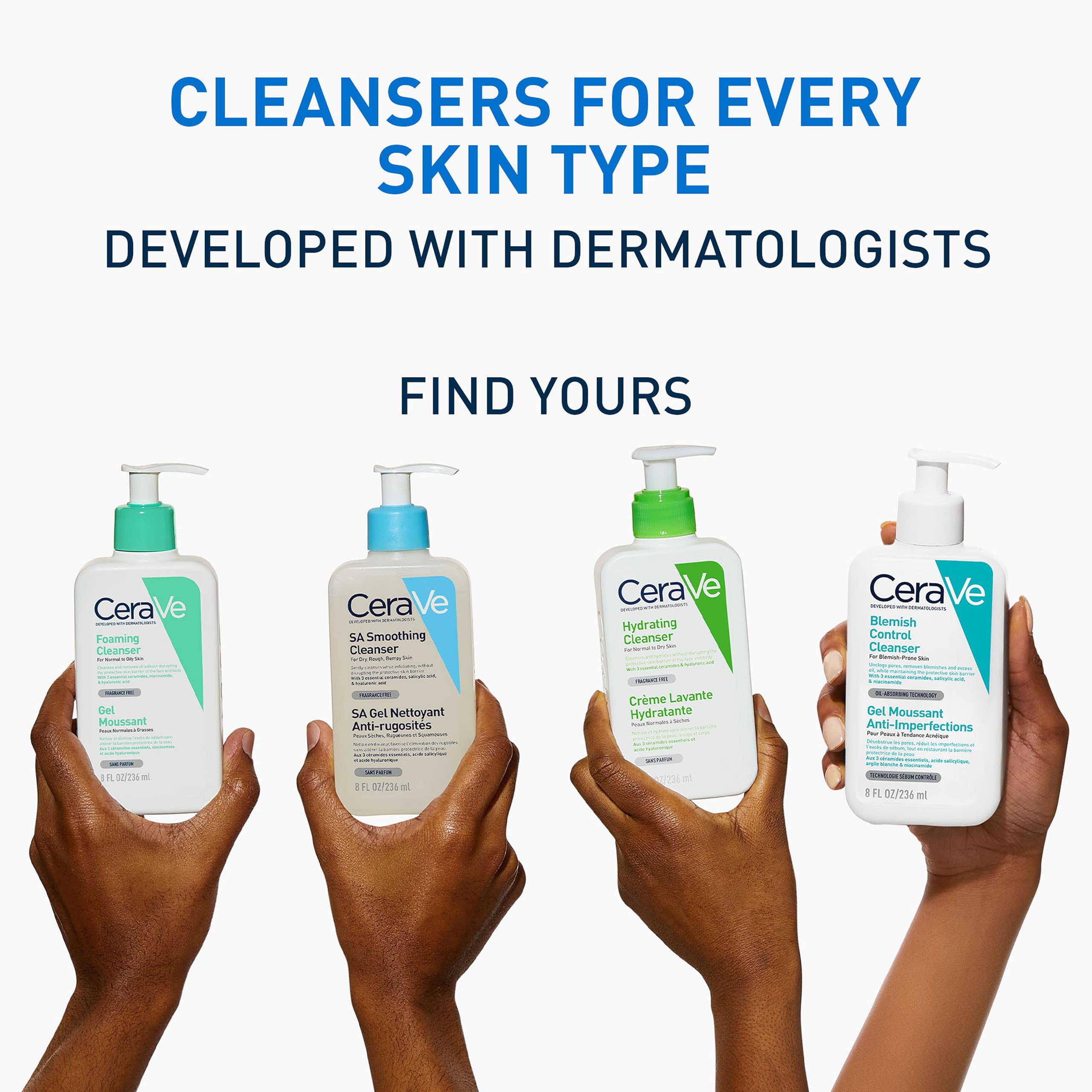 CeraVe Blemish Control Face Cleanser with 2% Salicylic Acid & Niacinamide (236ml) 6