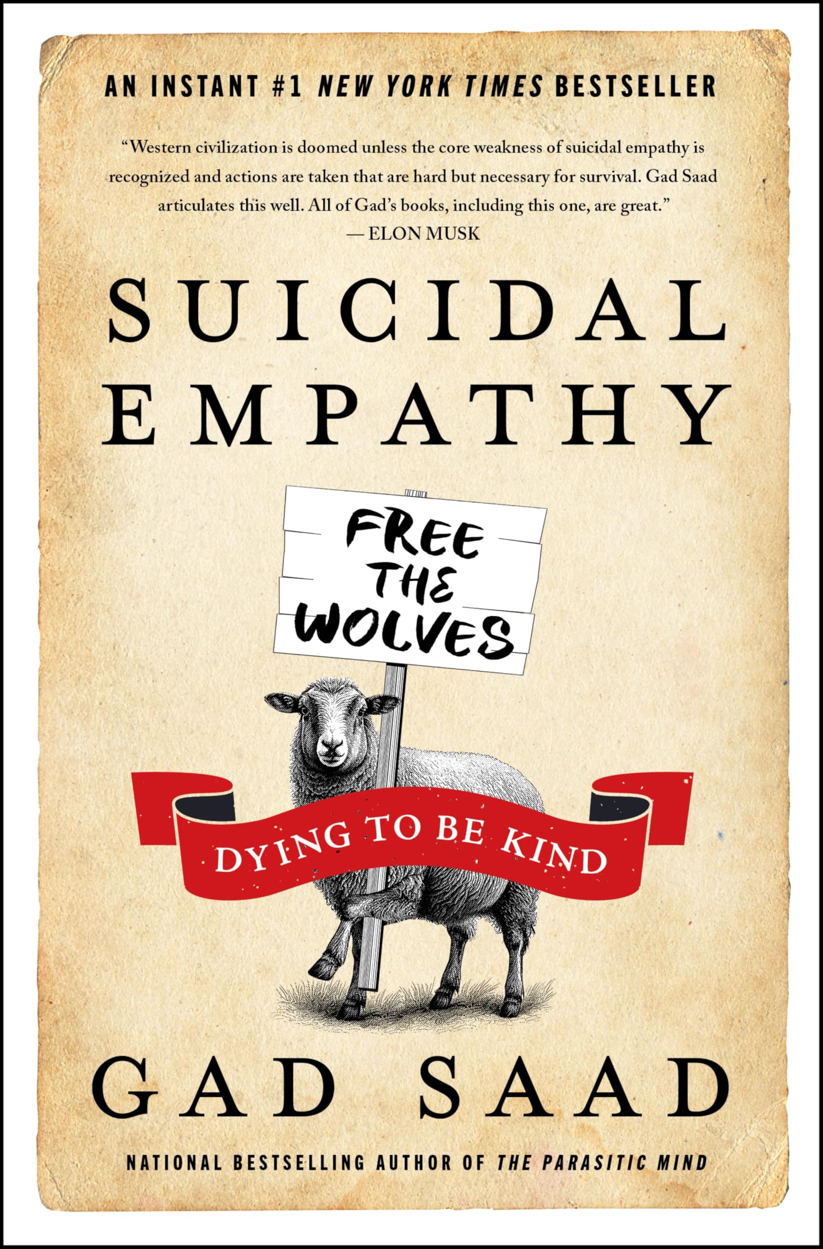 Gad Saad - Suicidal Empathy: Dying to Be Kind | Hardcover | 2026 1