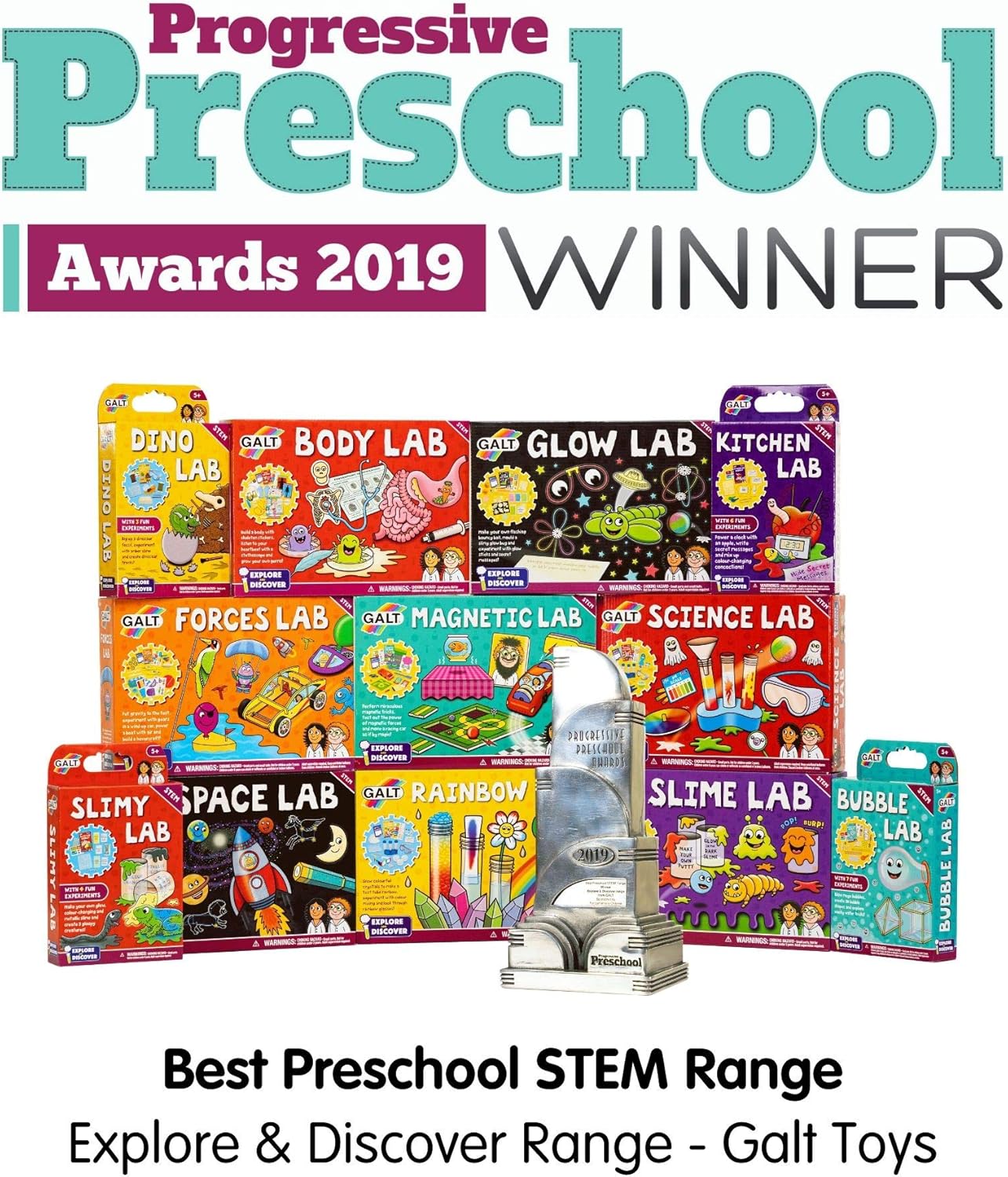 Galt Toys Rainbow Lab Science Kit – MINT-Experimente für Kinder im Alter von 5–10 Jahren 14