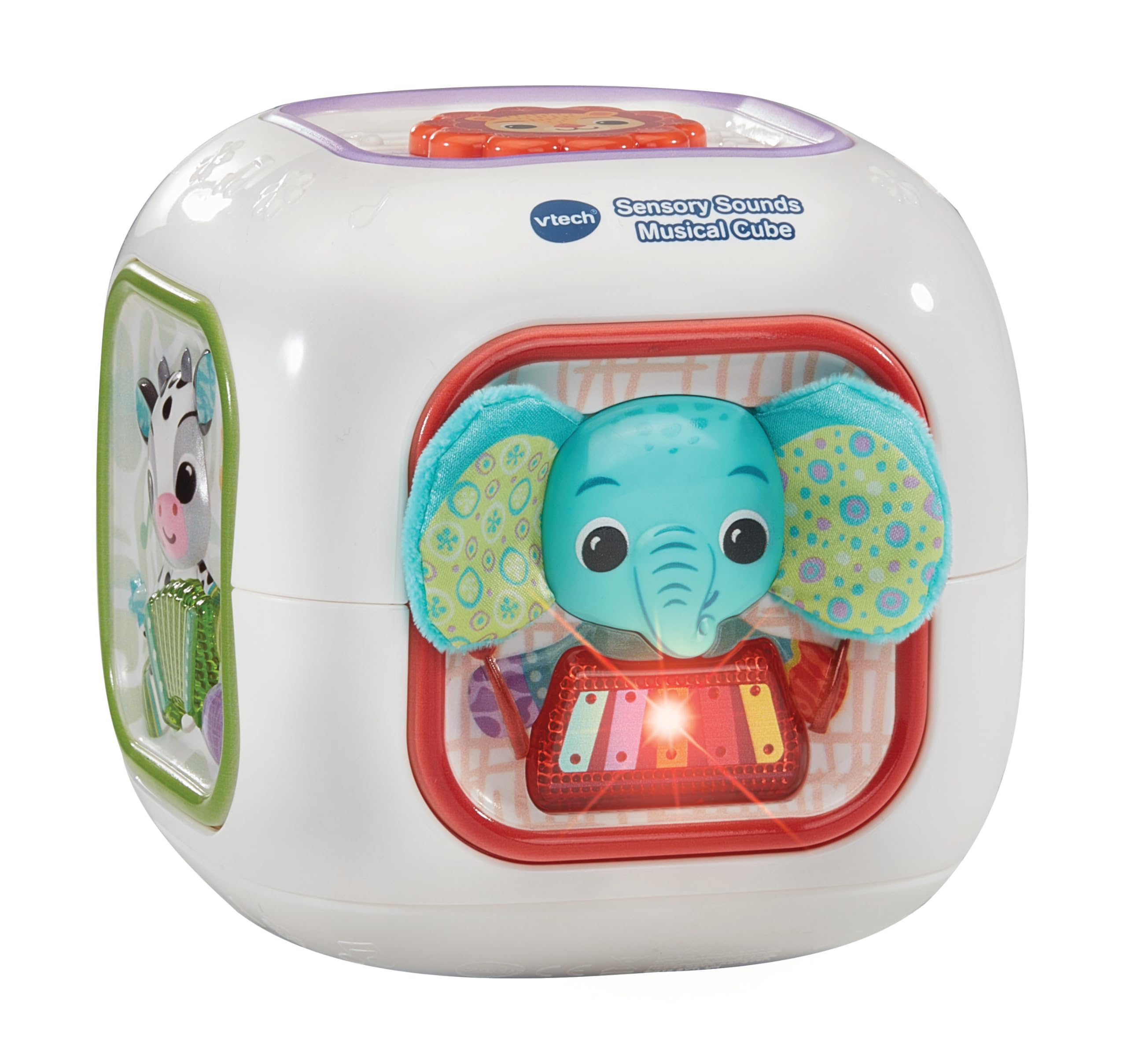 VTech Baby Sensory Sounds Musical Cube - Interactive Musical Toy for 3 Months+