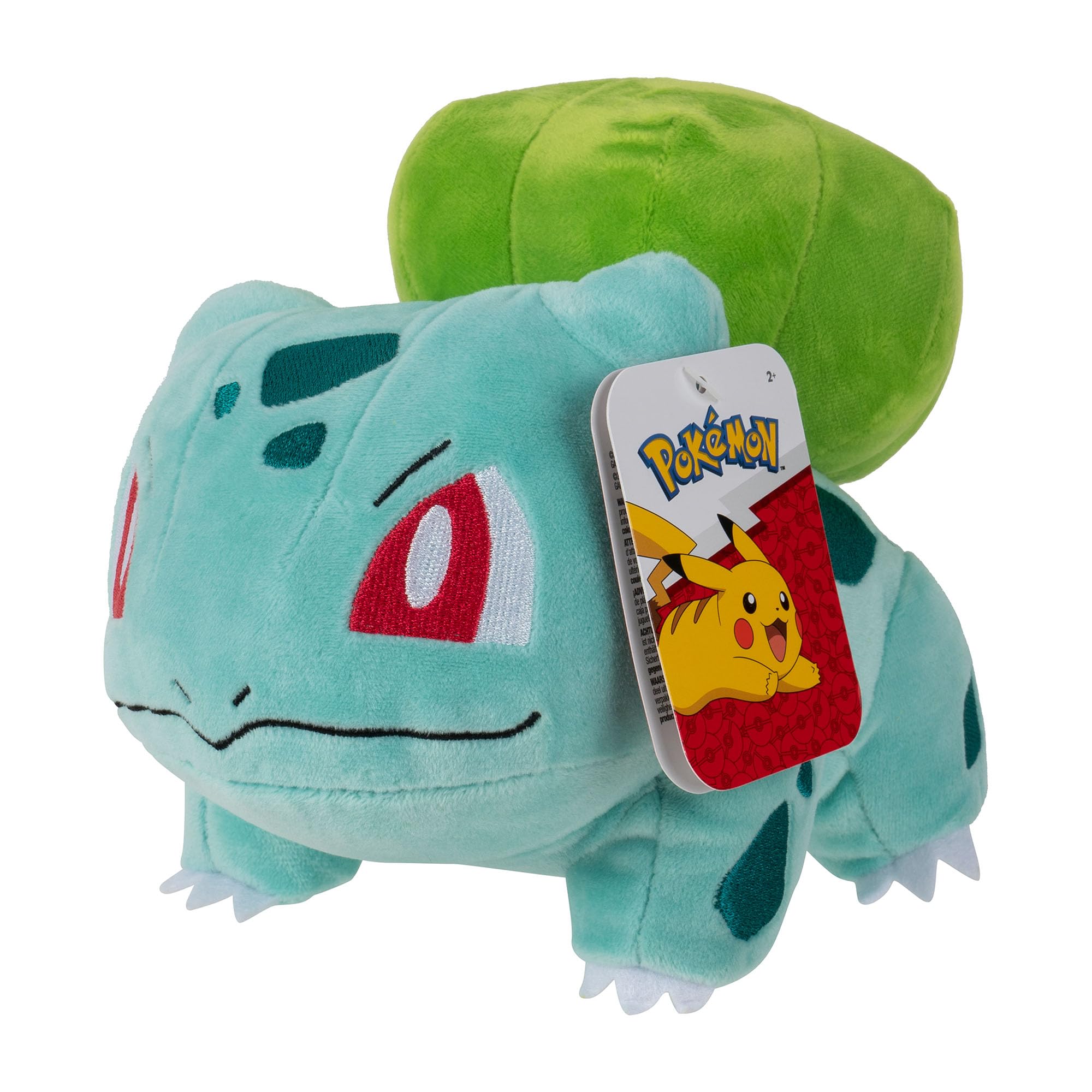 Pokémon Bulbasaur Soft Plush - 8-Inch Stuffed Toy | Polyester | Classic Edition