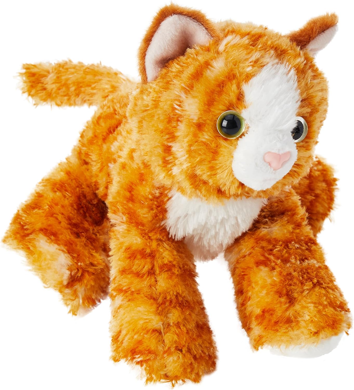 Aurora World Mini Flopsie Molly Cat - 8-inch Plush Ginger Tabby Cat Toy