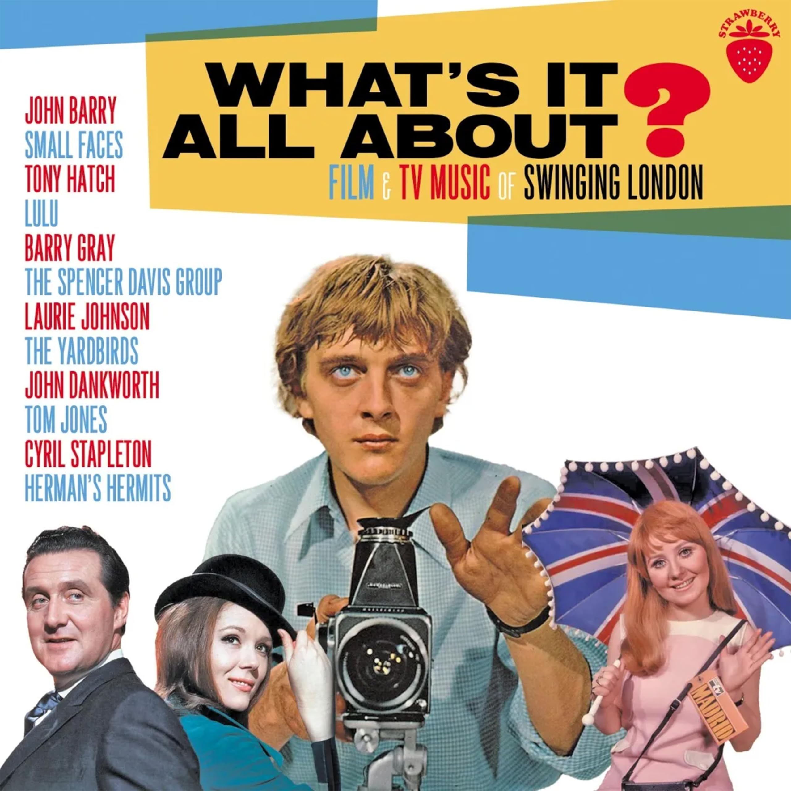 VARIOUS ARTISTS - WHAT'S IT ALL ABOUT? FILM AND TV MUSIC OF SWINGING LONDON [3CD Box set]