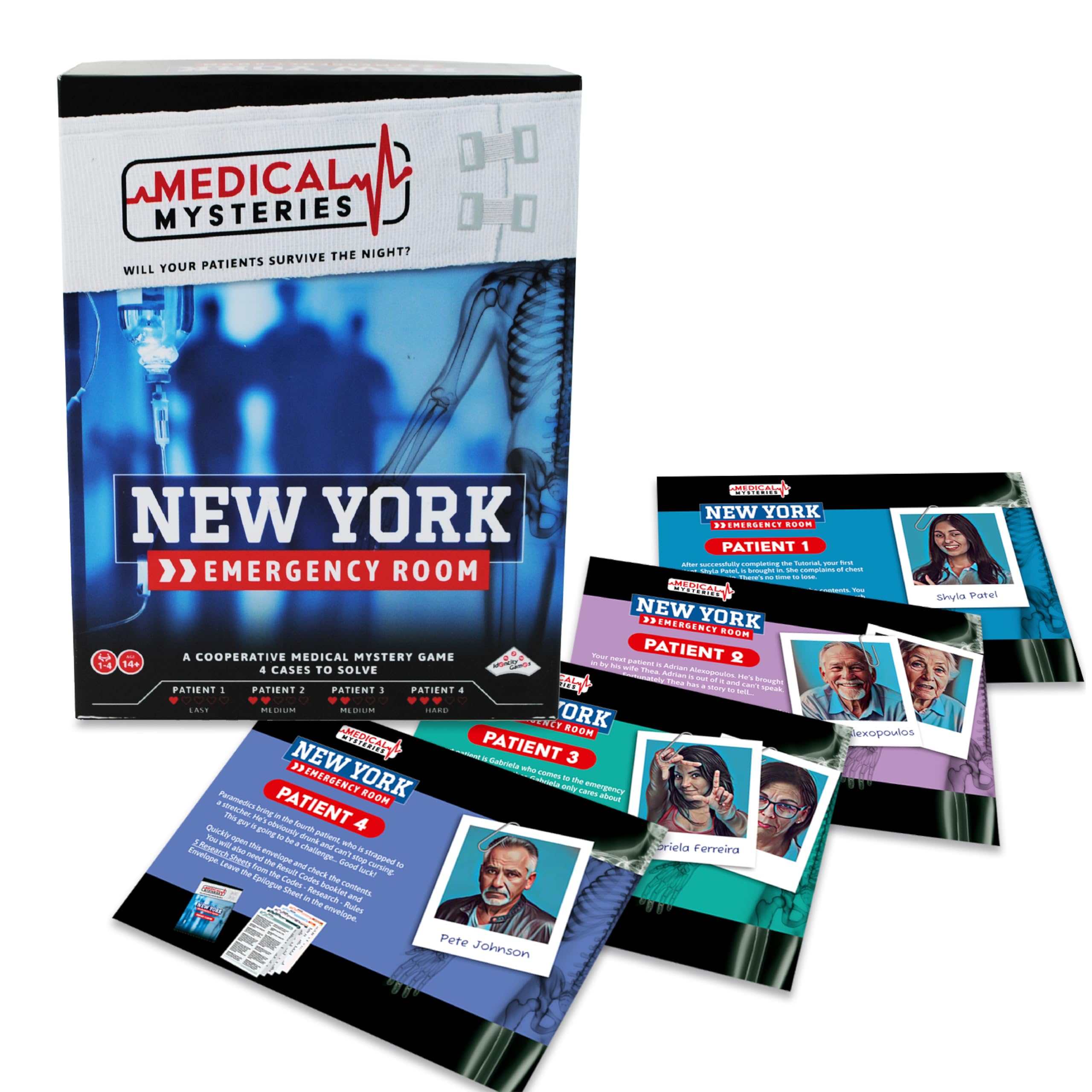 Fat Brain Toys Medical Mysteries Board Game - Cooperative Strategy Game for Adults & Teens 8