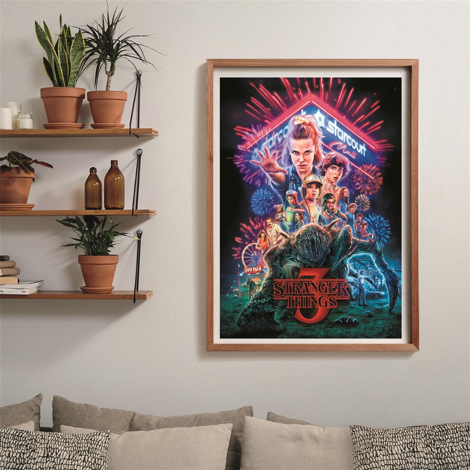 Clementoni Stranger Things 1000-Piece Jigsaw Puzzle - Adult Puzzle for Fans of Netflix Series 6