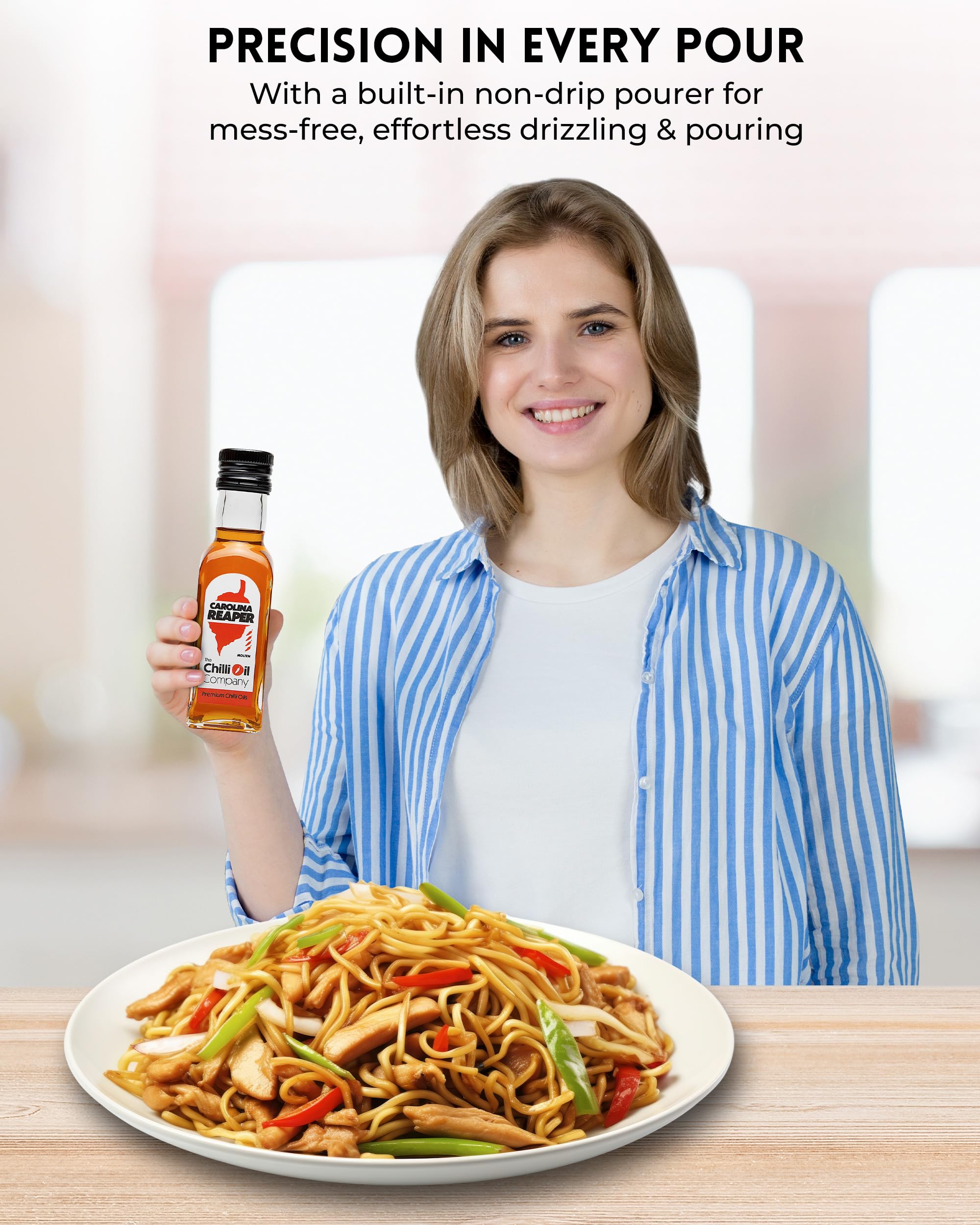 The Chilli Oil Company - Carolina Reaper Chilli Oil 125ml 5