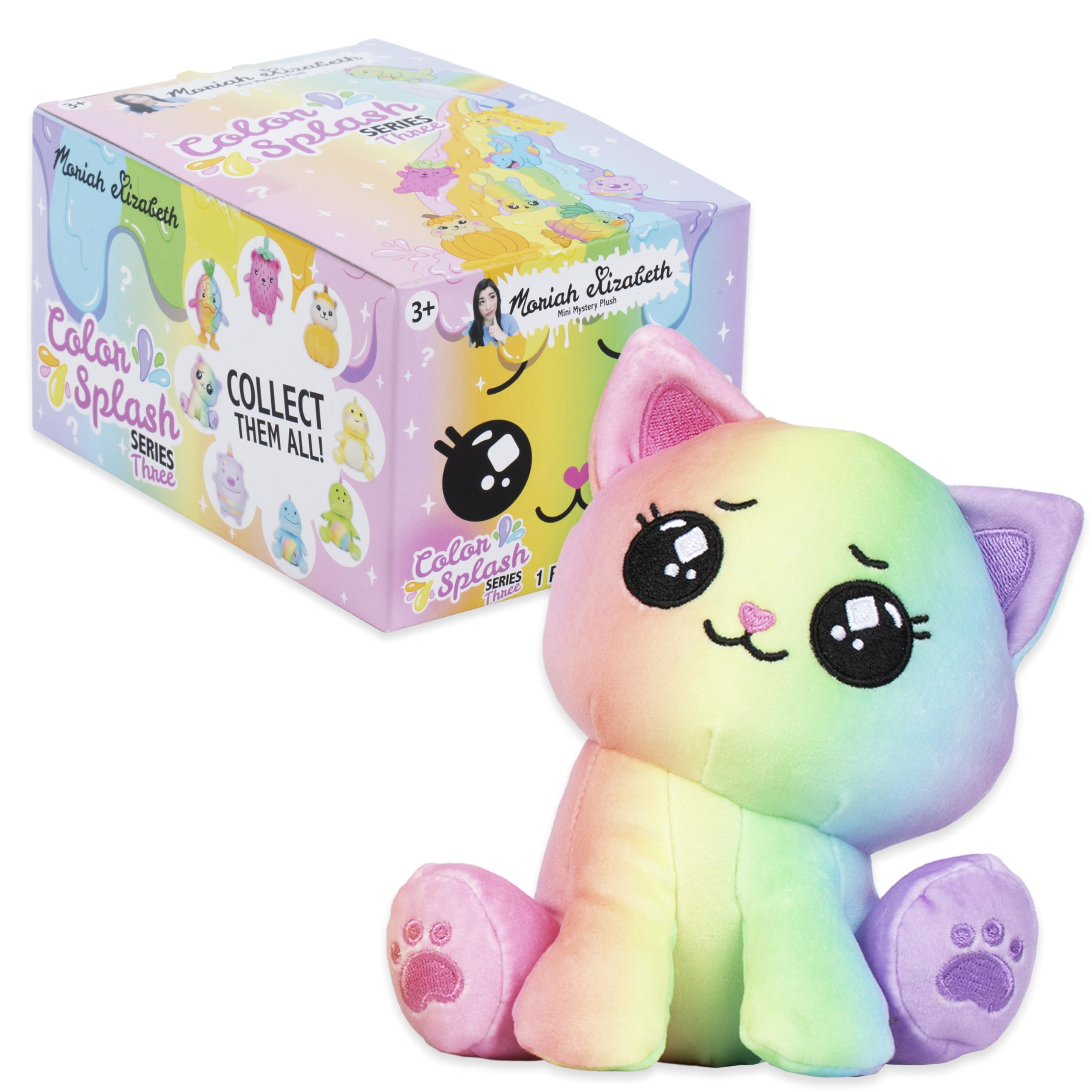 Moriah Elizabeth 6" Mini Mystery Plush Series 3 - Colour Splash Blind Box 6