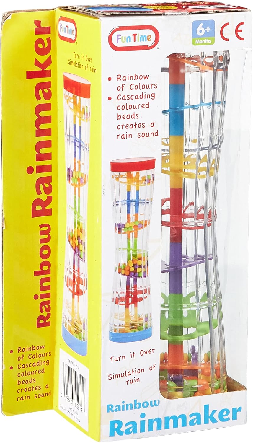 Funtime Rainbow Rainmaker Toy - Sensory Development for Babies 6 Months+ 4