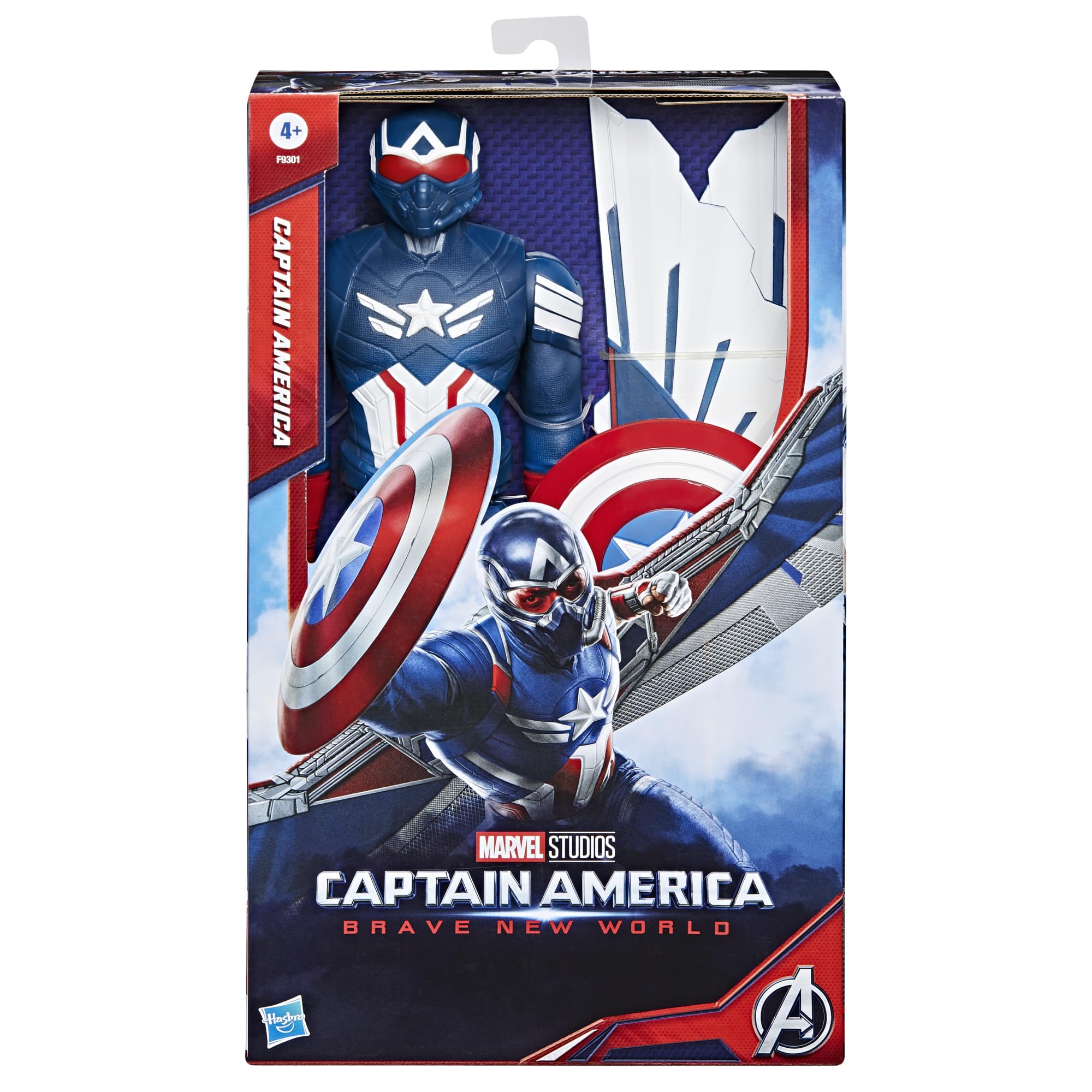 Marvel Studios Captain America Brave New World - 12-Inch Deluxe Captain America Action Figure 5