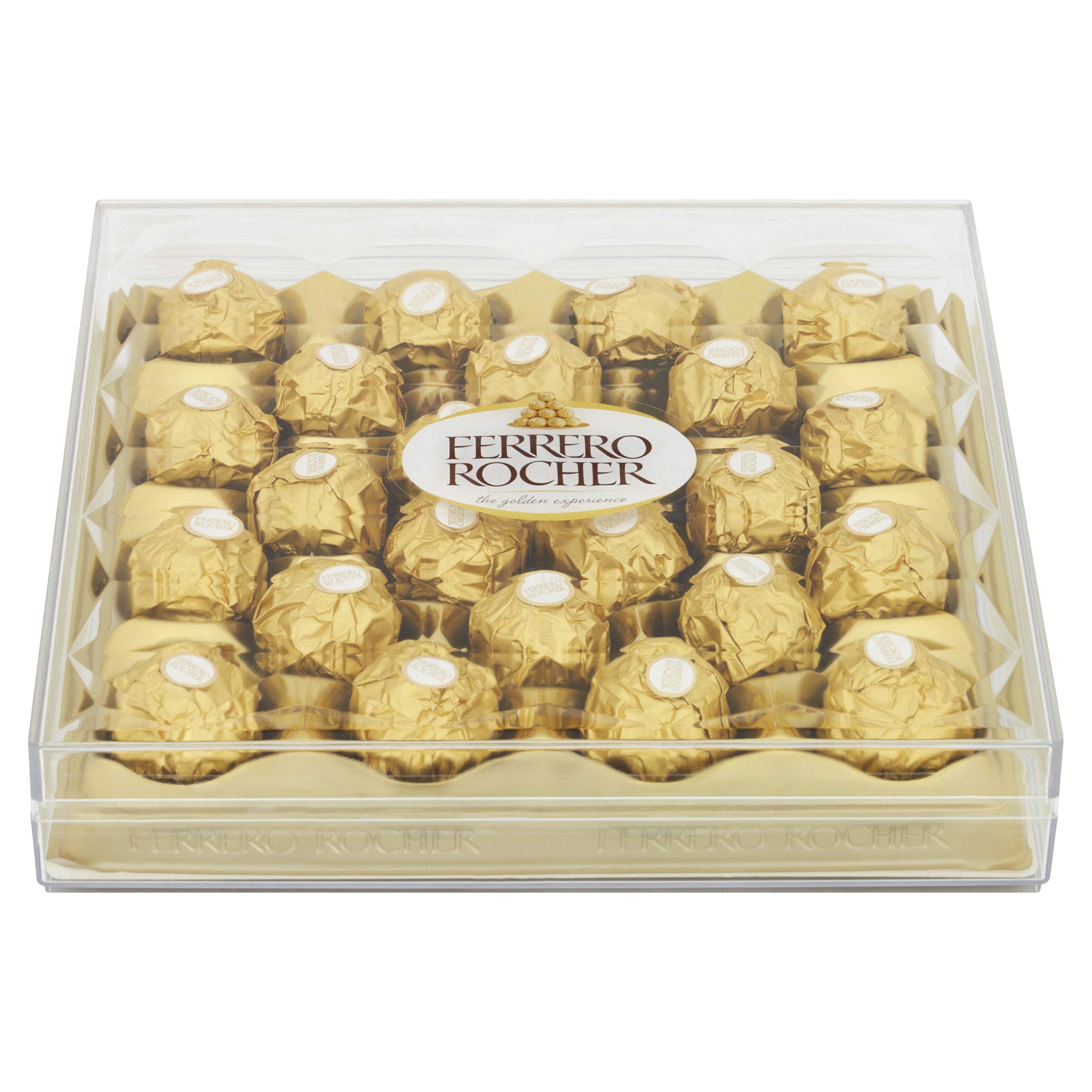 Ferrero Rocher 24-Piece Milk Chocolate Gift Box with Whole Hazelnut, 300g 6