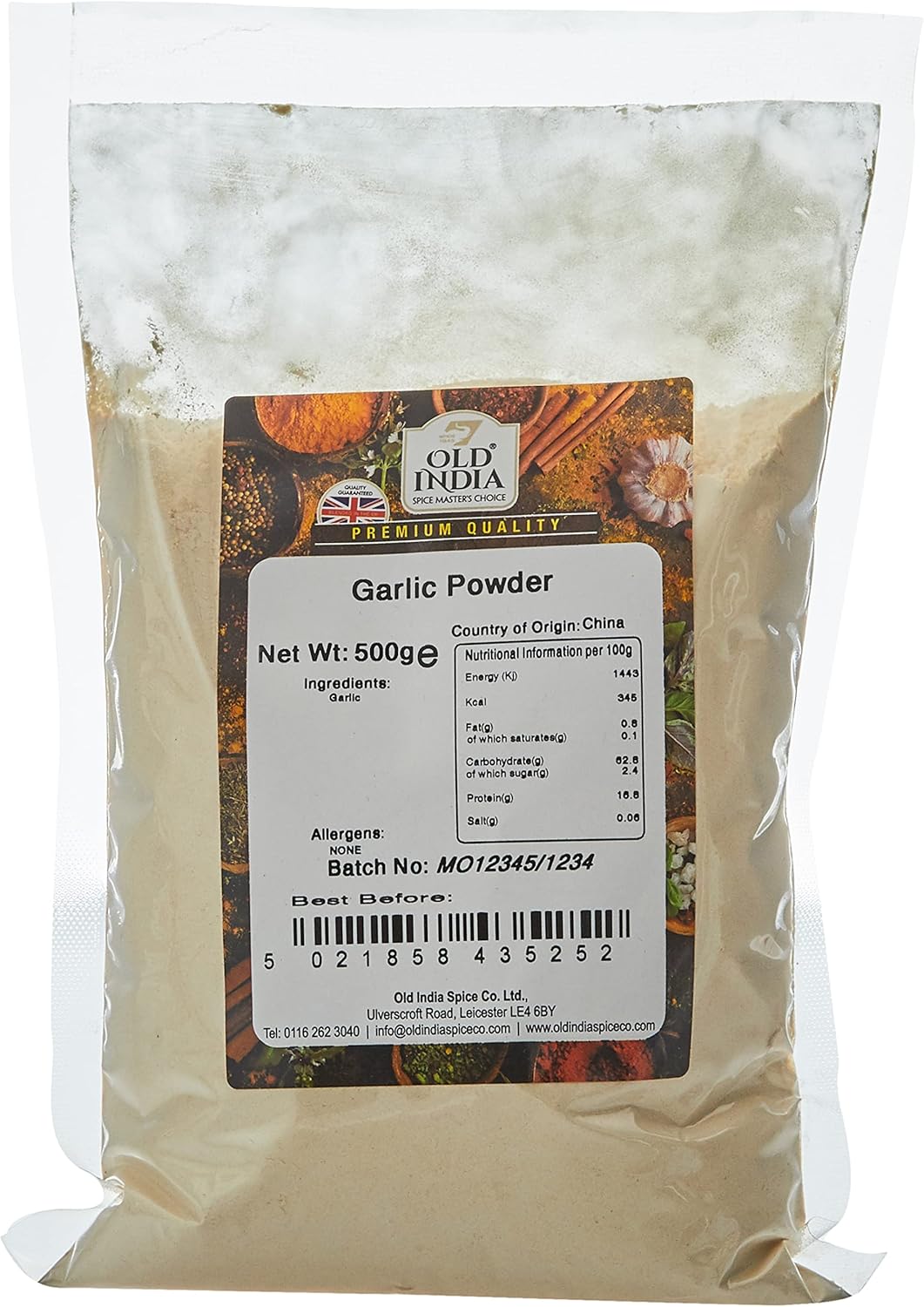 Old India Garlic Powder 500g