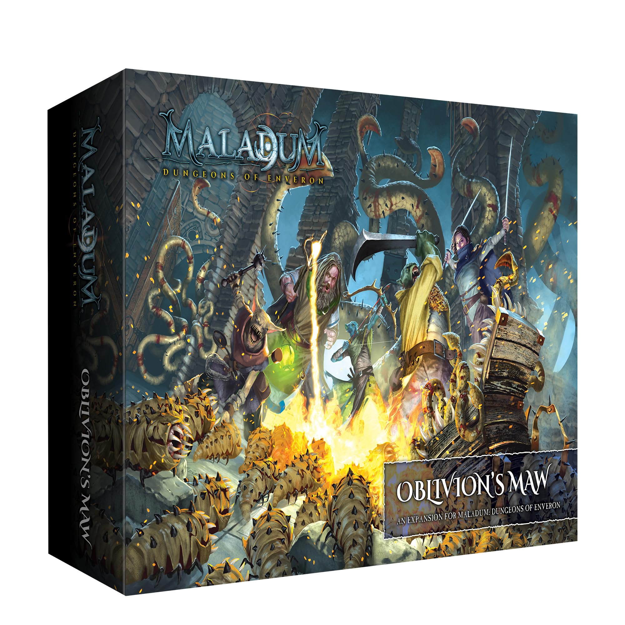Battle Systems Maladum: Oblivion's Maw Expansion - Fantasy Dungeon Crawler with 3D Terrain