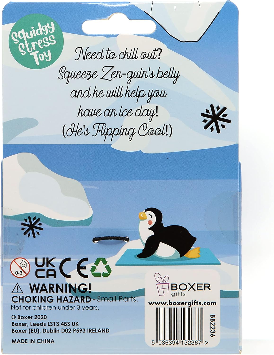 Boxer Gifts Zen-guin Stress Toy - Squishy Penguin for Adults & Teens 7