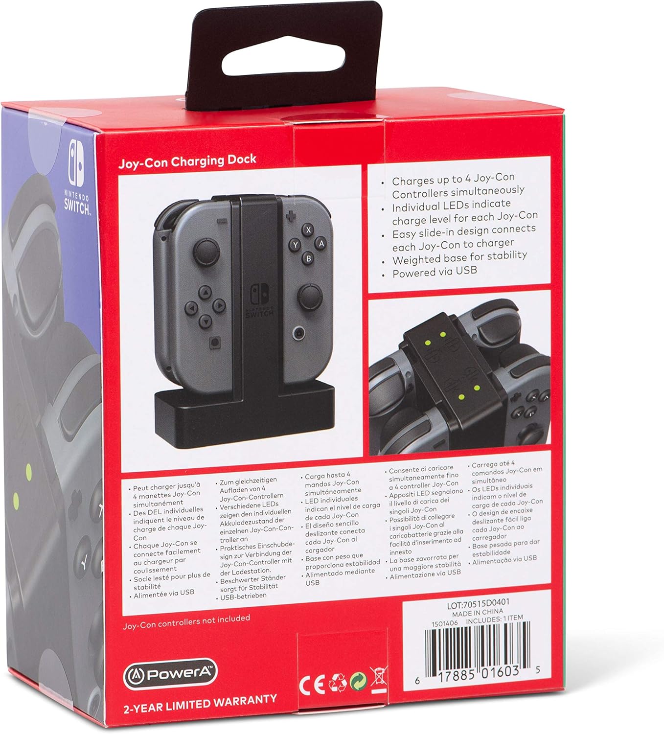PowerA Charging Station for Nintendo Switch Joy-Con Controllers - Nintendo Licensed 9