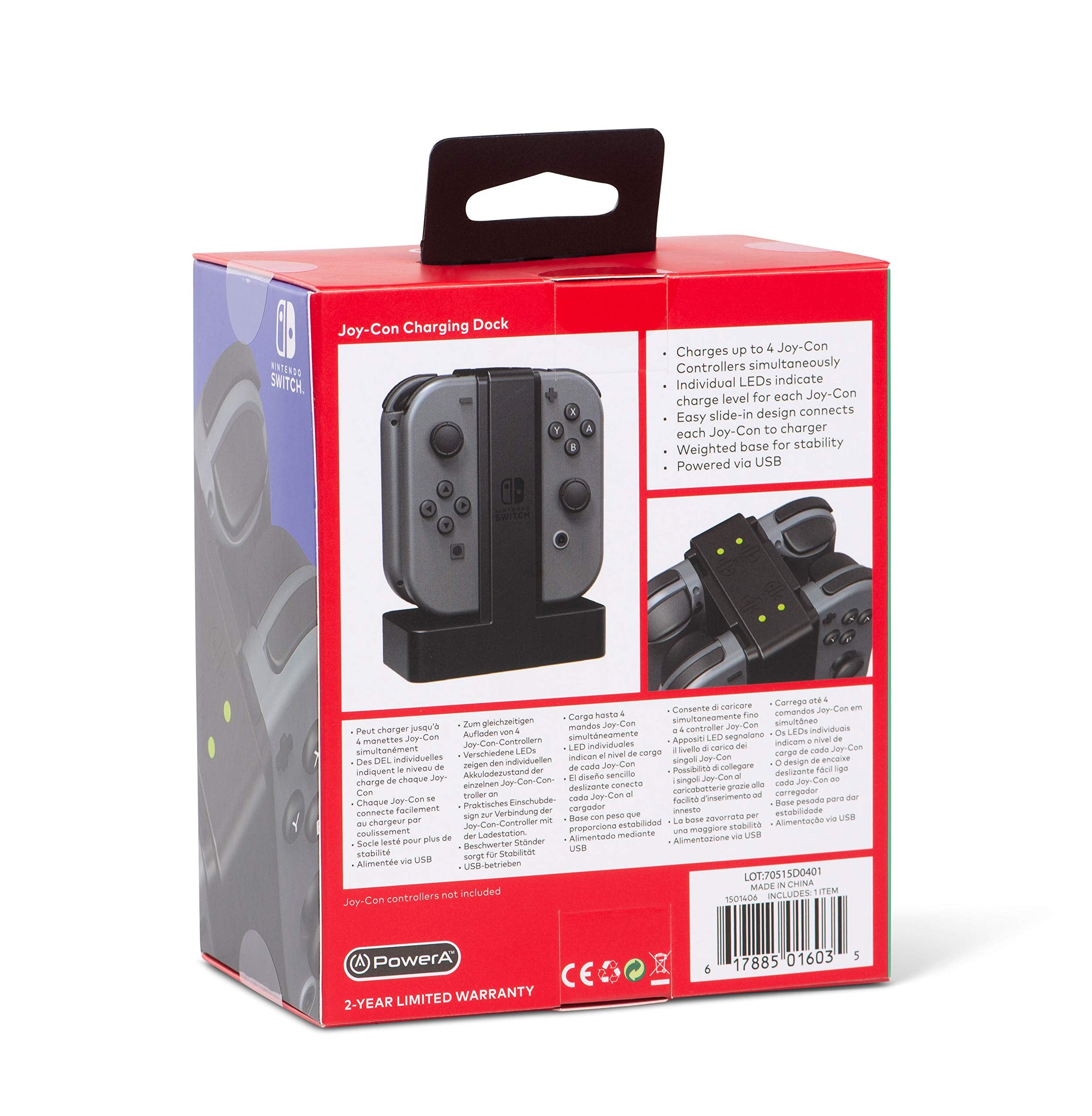 PowerA Charging Station for Nintendo Switch Joy-Con Controllers - Nintendo Licensed 10