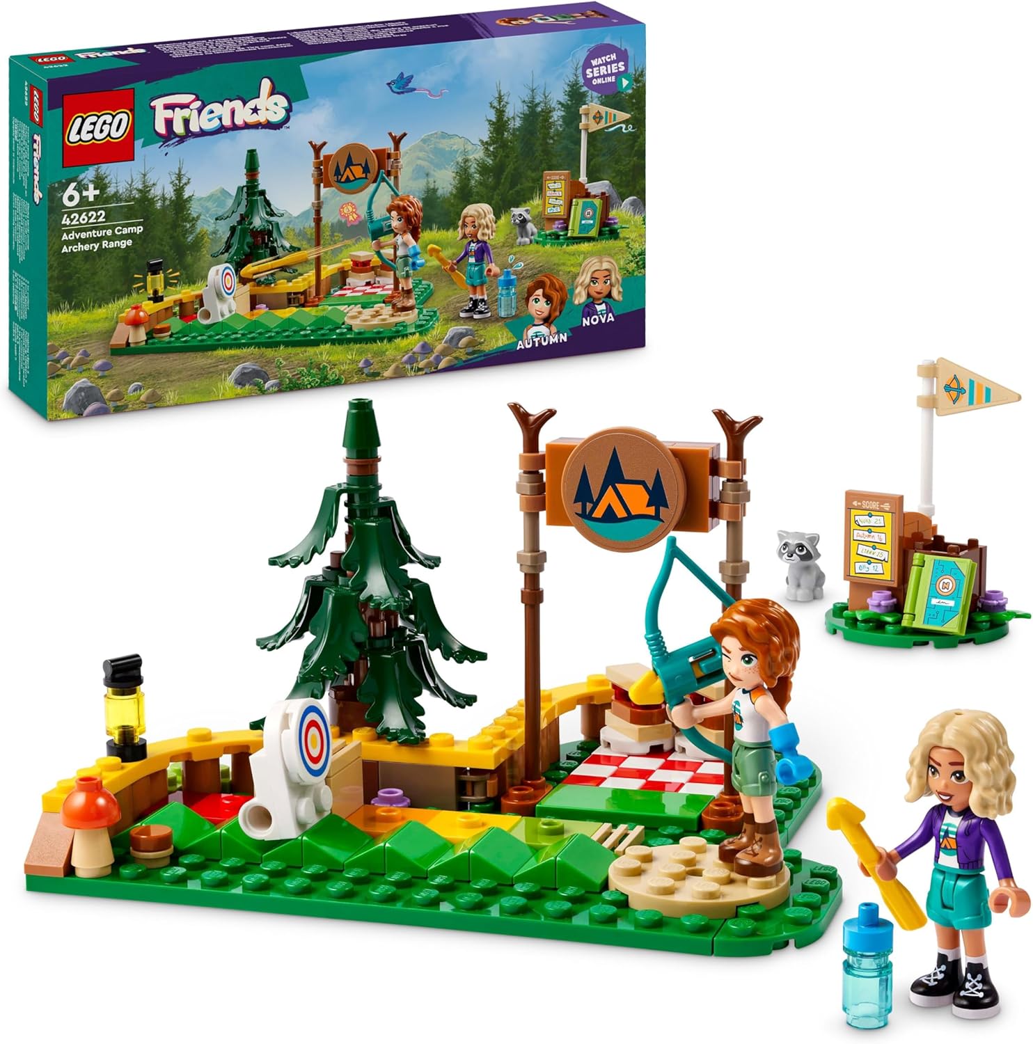LEGO Friends Adventure Camp Archery Range Set - Building Toy for 6+ Year Olds
