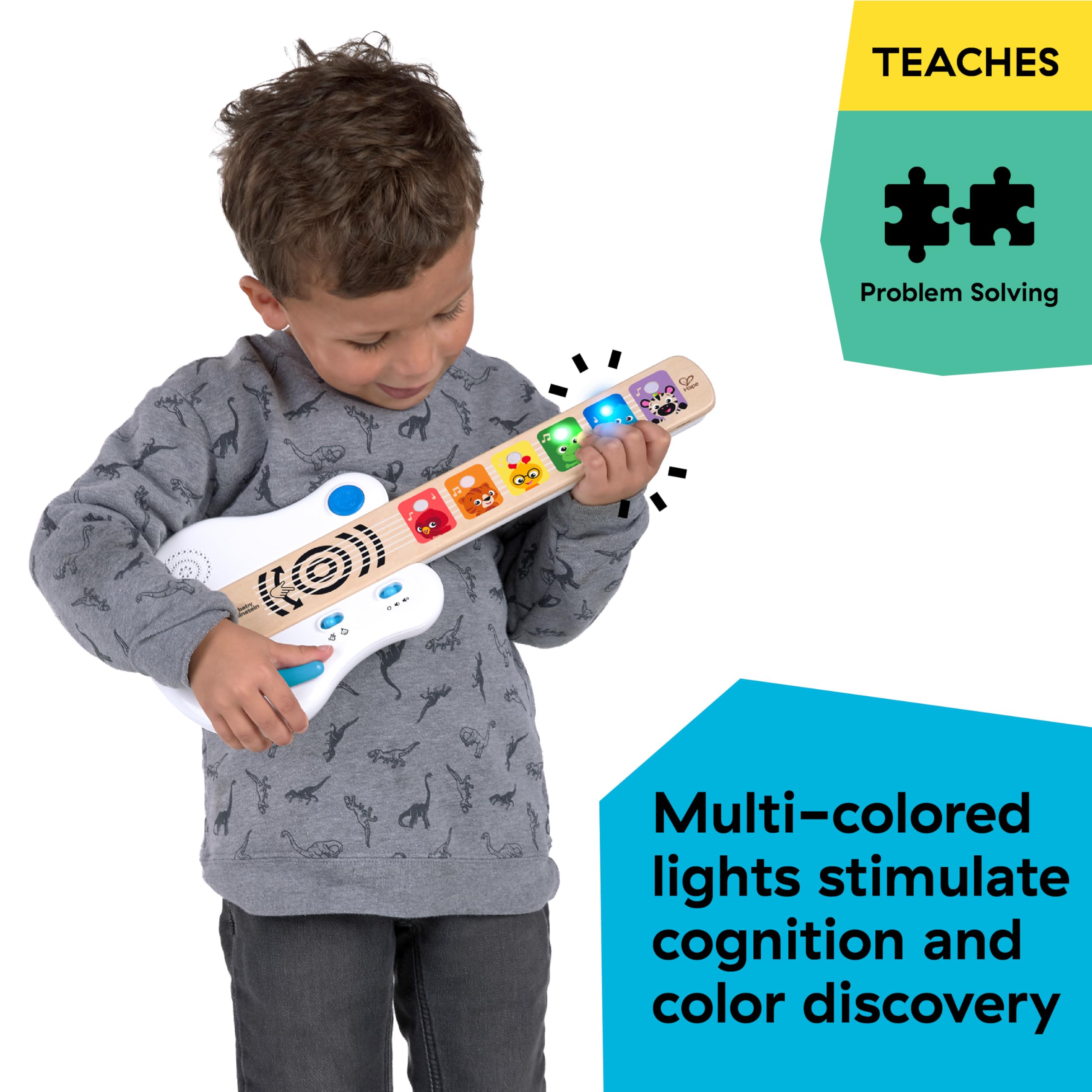 Baby Einstein – Magic Touch – Holzgitarre zum Mitklimpern, ab 12 Monaten 6