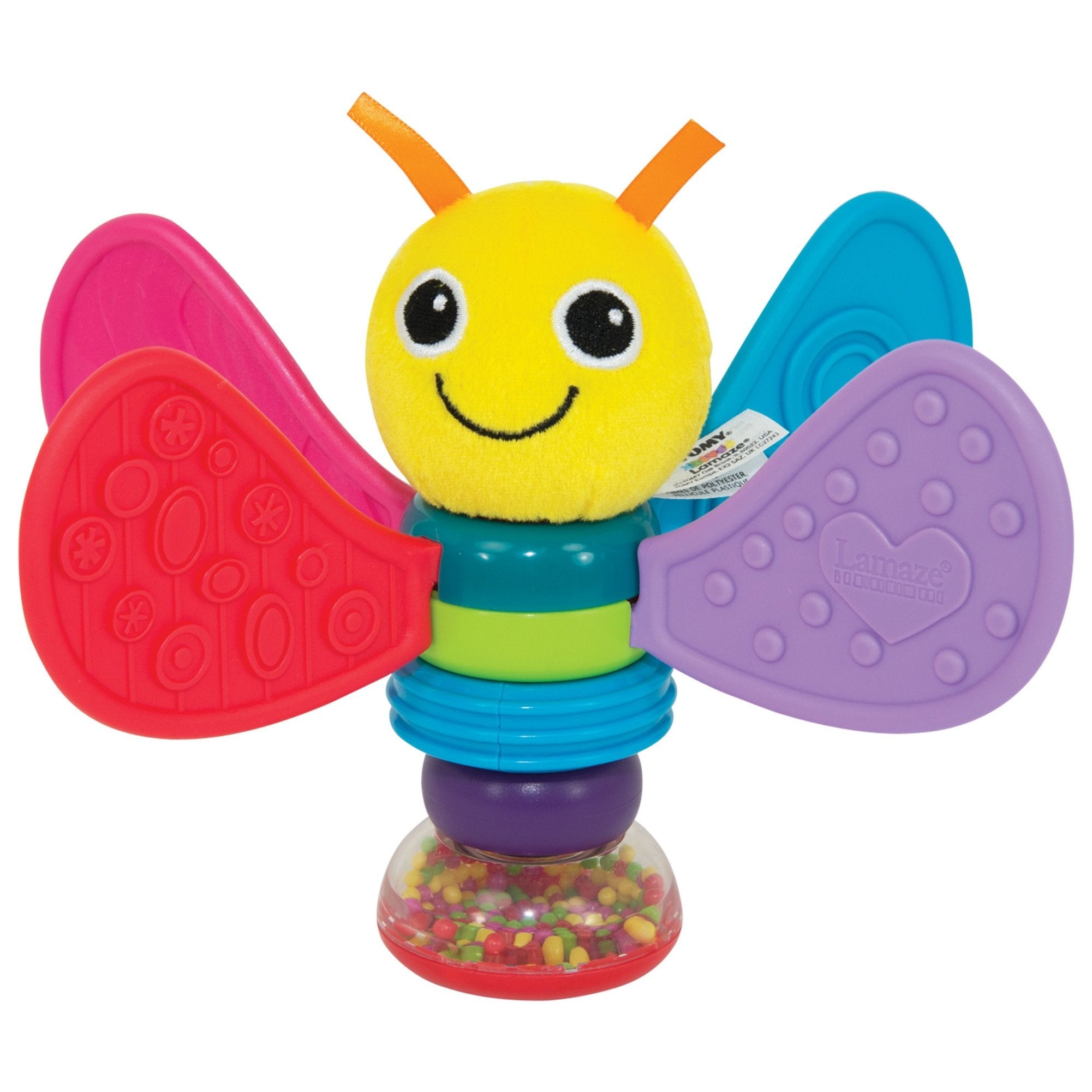 Lamaze Freddie the Firefly Baby Rattle - Sensory Toy for Newborns & Infants
