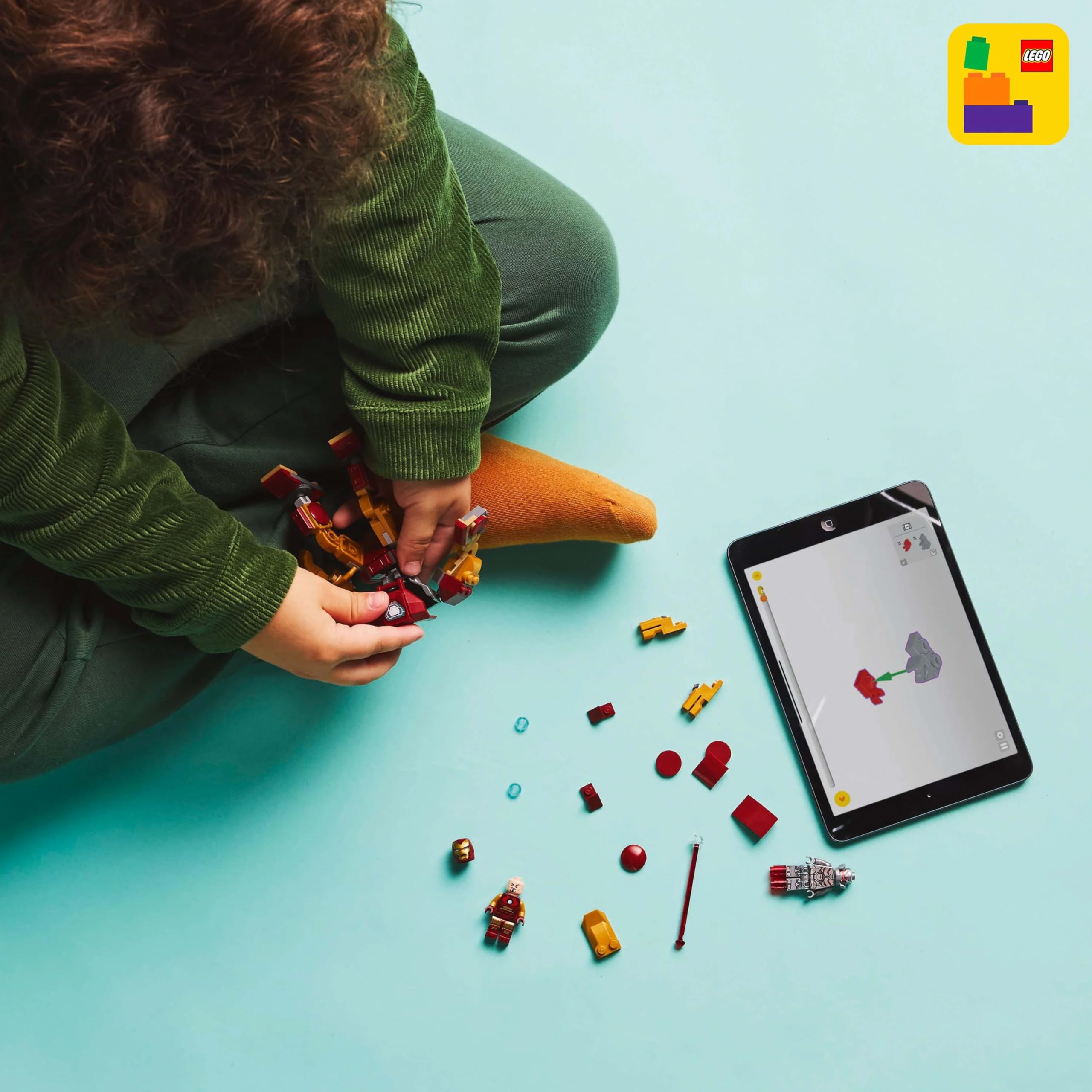 LEGO Marvel Iron Man Mech vs. Ultron - Buildable Super Hero Playset for Kids 6+ 5