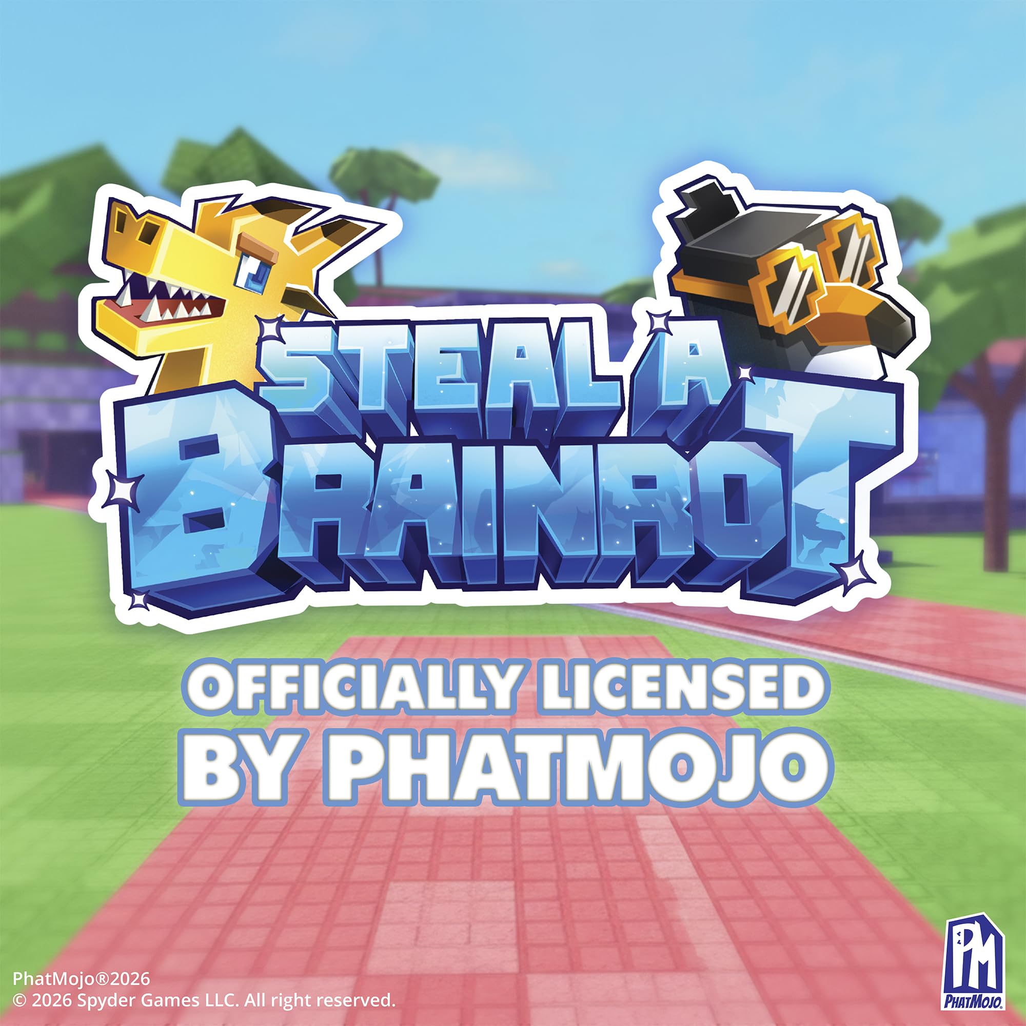 Steal A Brainrot Mystery Collectible Plush - Series 1 | 20 cm | Includes Roblox DLC Code 9