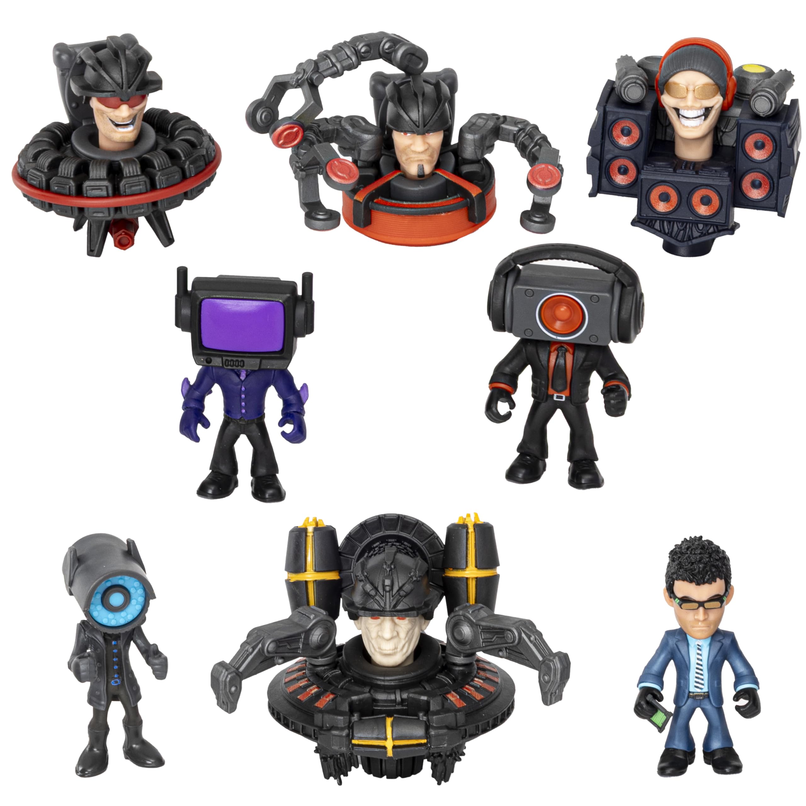 Skibidi Toilet Mystery Figures Series 2 - Collectible Blind Pack Action Figures for Kids 8+